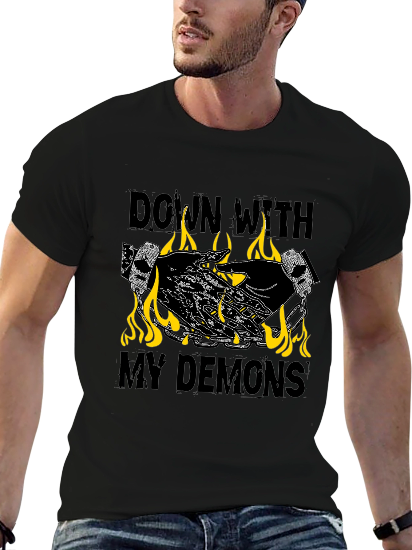 Down With My Demons Graphic Tee