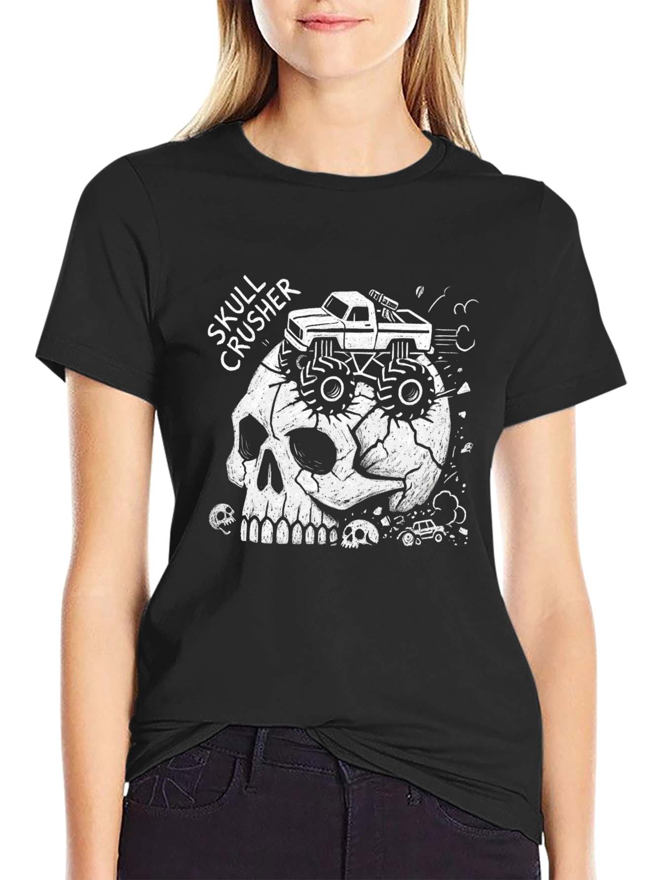 Skull Crusher Monster Truck Graphic Tee