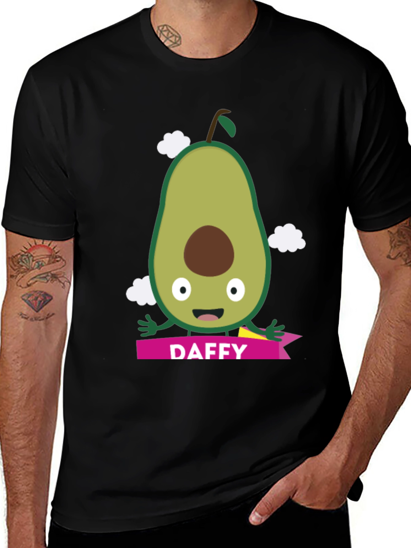 Funny Avocado DAFFY Graphic Tee