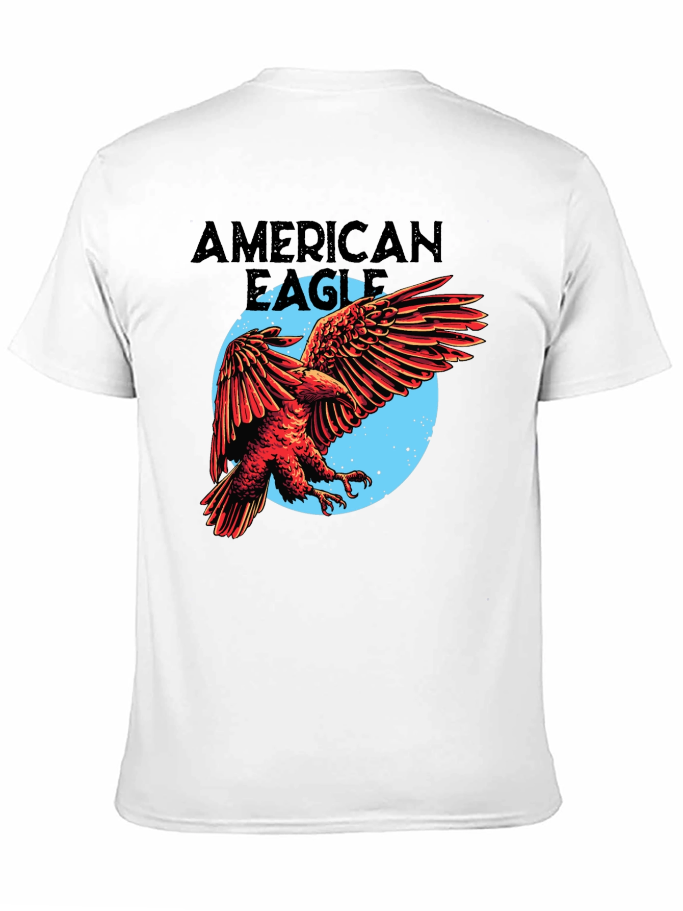 American Eagle Graphic Tee - Black