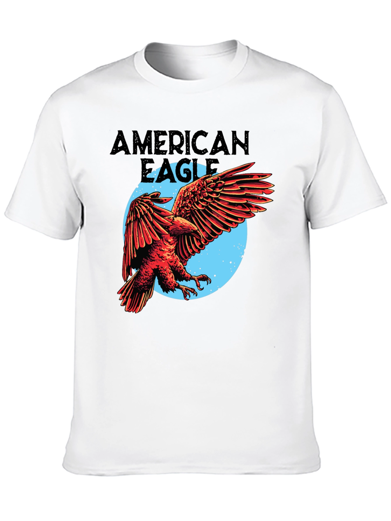 American Eagle Graphic Tee - Black