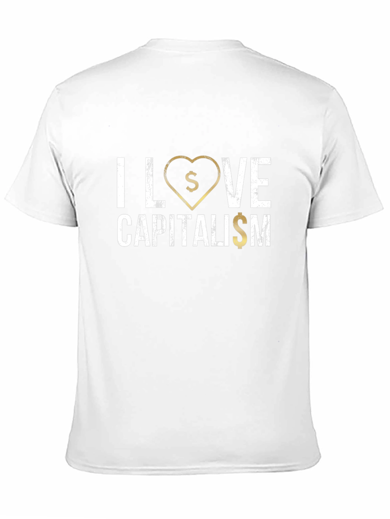I Love Capitalism Black T-Shirt