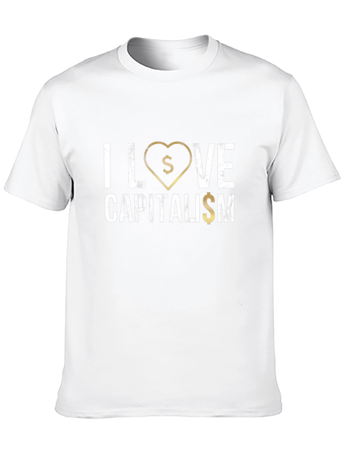 I Love Capitalism Black T-Shirt