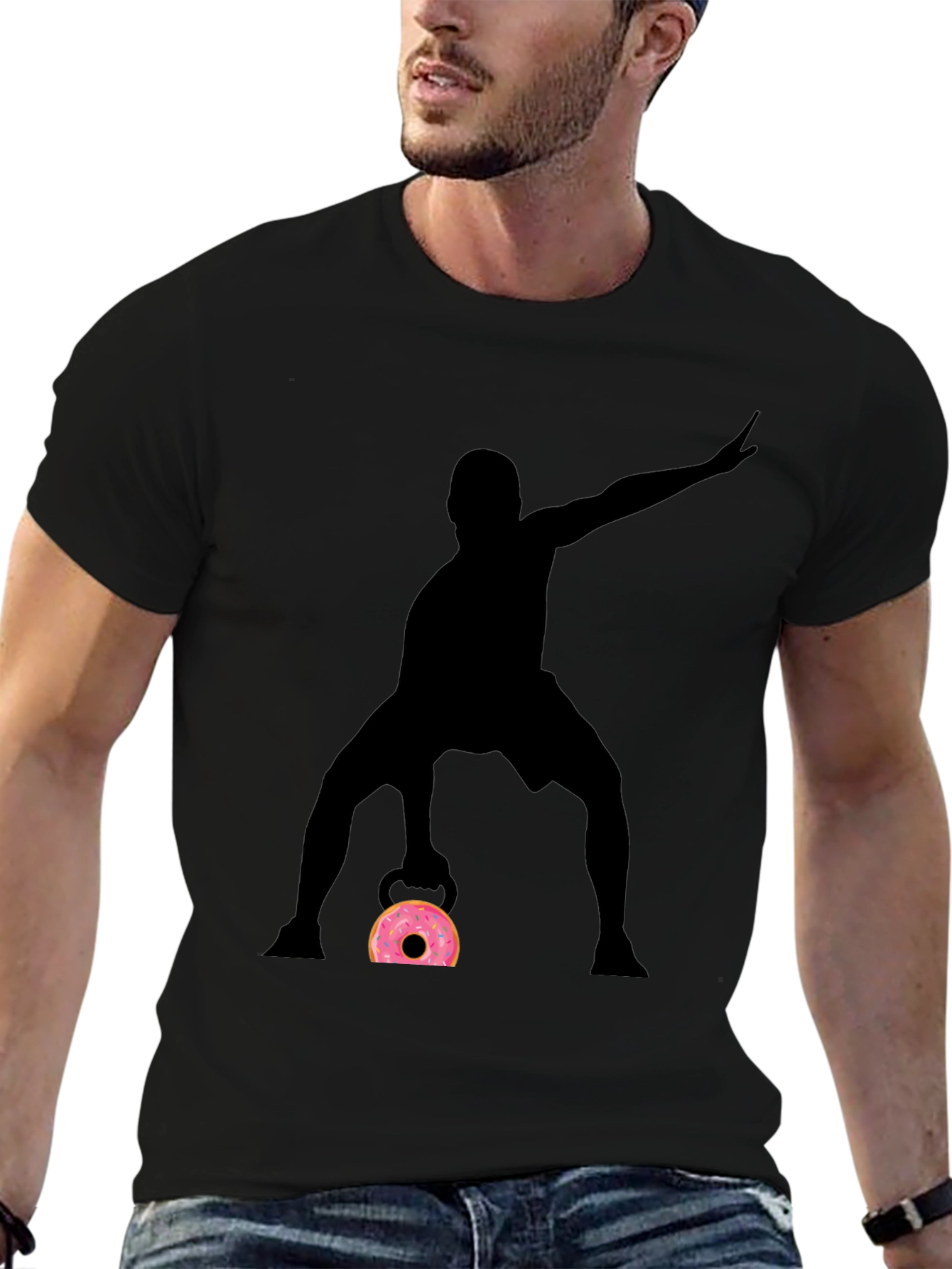 Donut Kettlebell Workout Graphic Tee