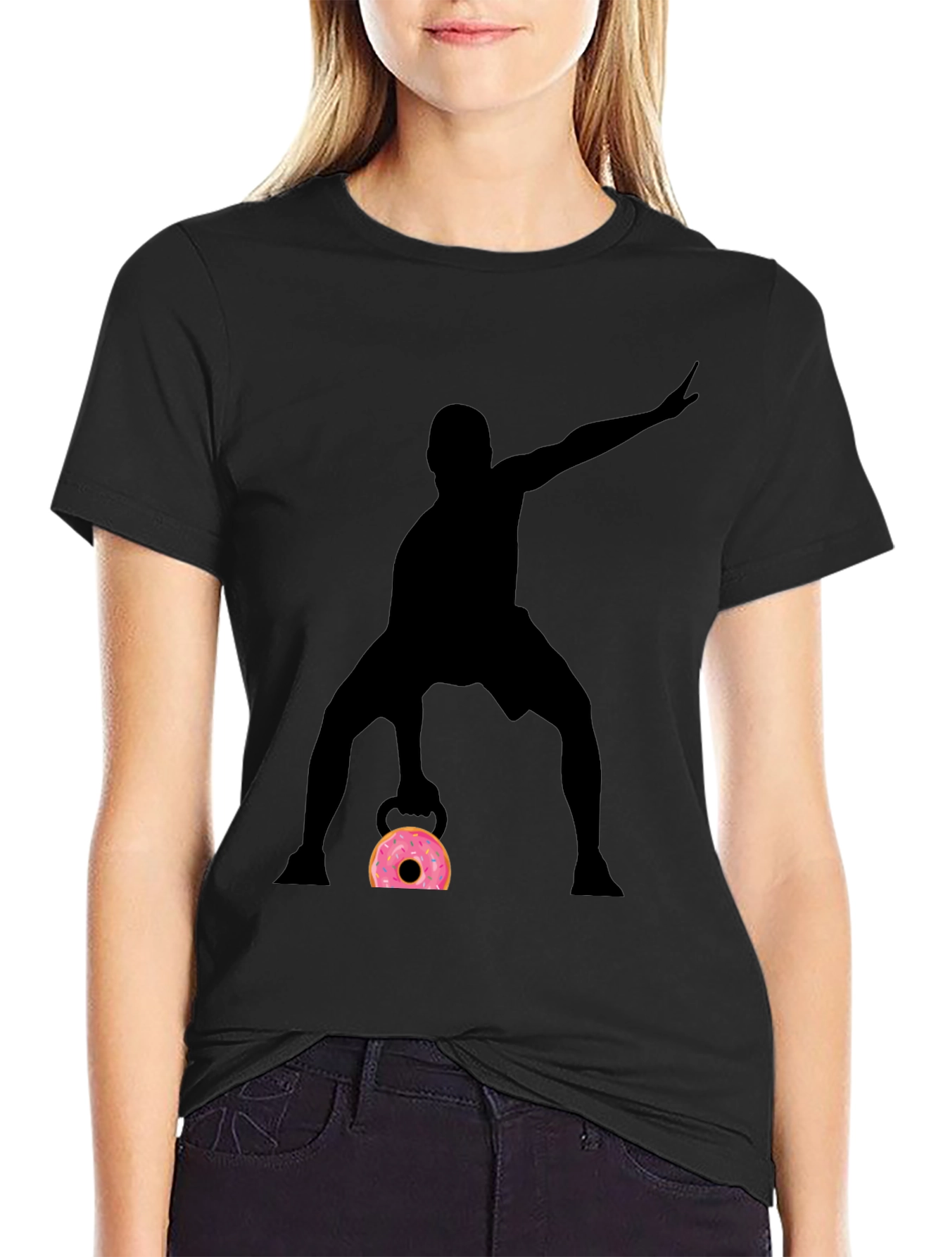 Donut Kettlebell Workout Graphic Tee