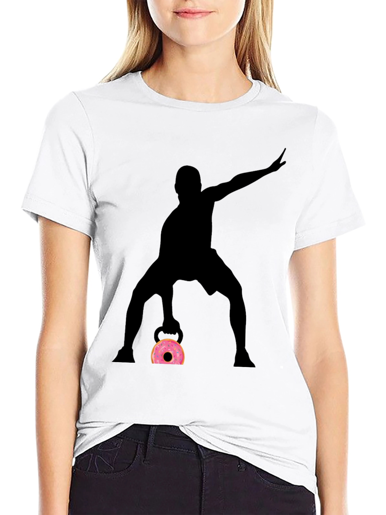 Donut Kettlebell Workout Graphic Tee