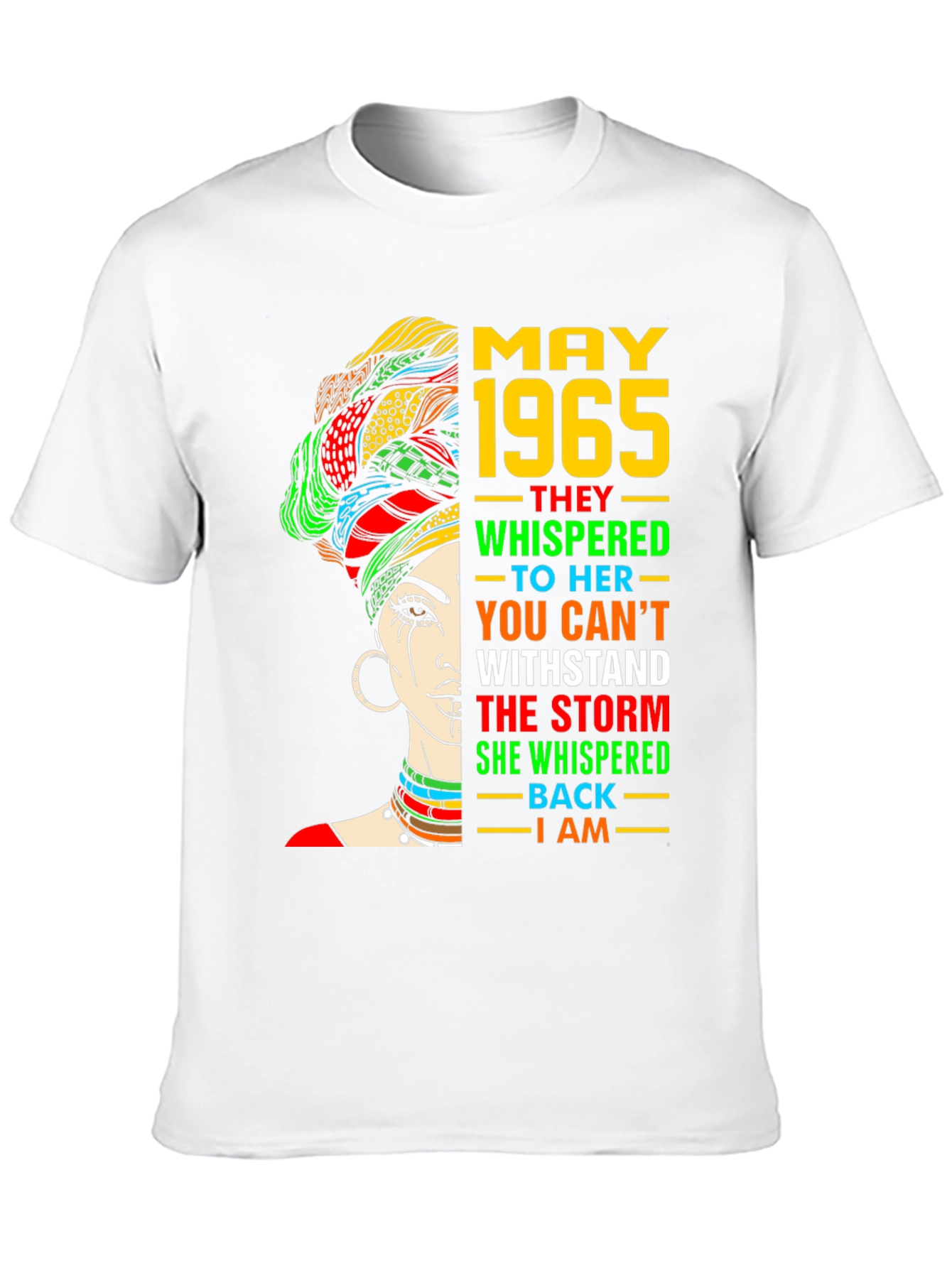 May 1965 Woman T-Shirt - Empowering Birthday Gift