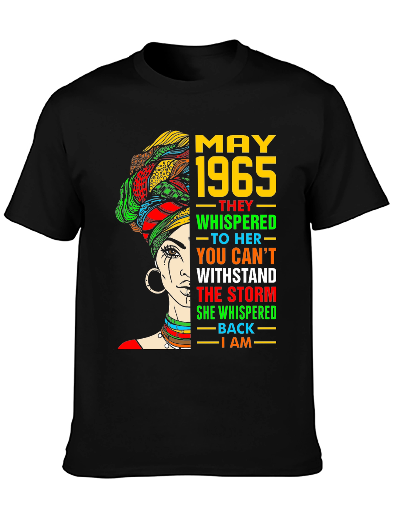 May 1965 Woman T-Shirt - Empowering Birthday Gift
