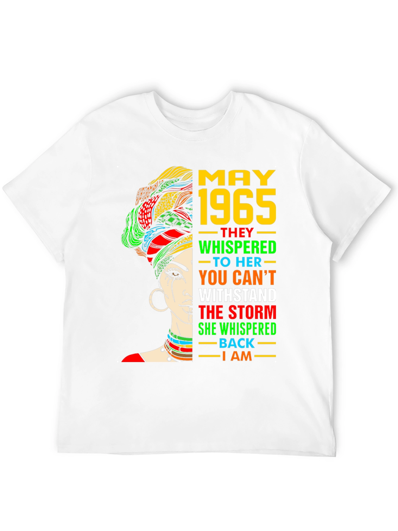 May 1965 Woman T-Shirt - Empowering Birthday Gift