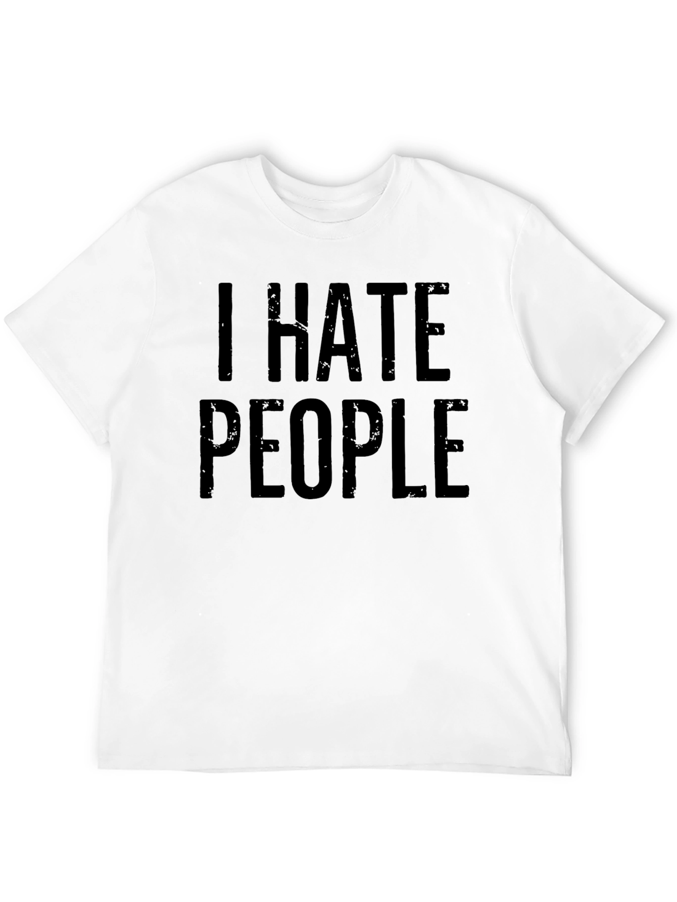 I Hate People Graphic Tee - Unisex Adult T-Shirt