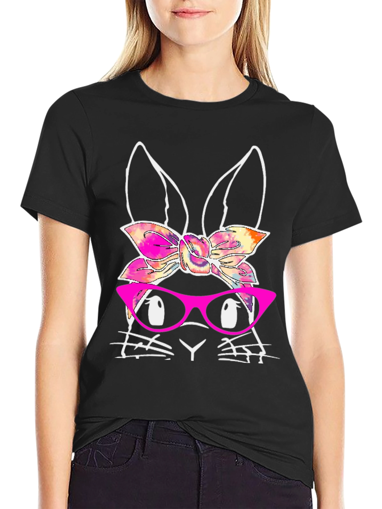 Bunny with Bandana and Glasses T-Shirt