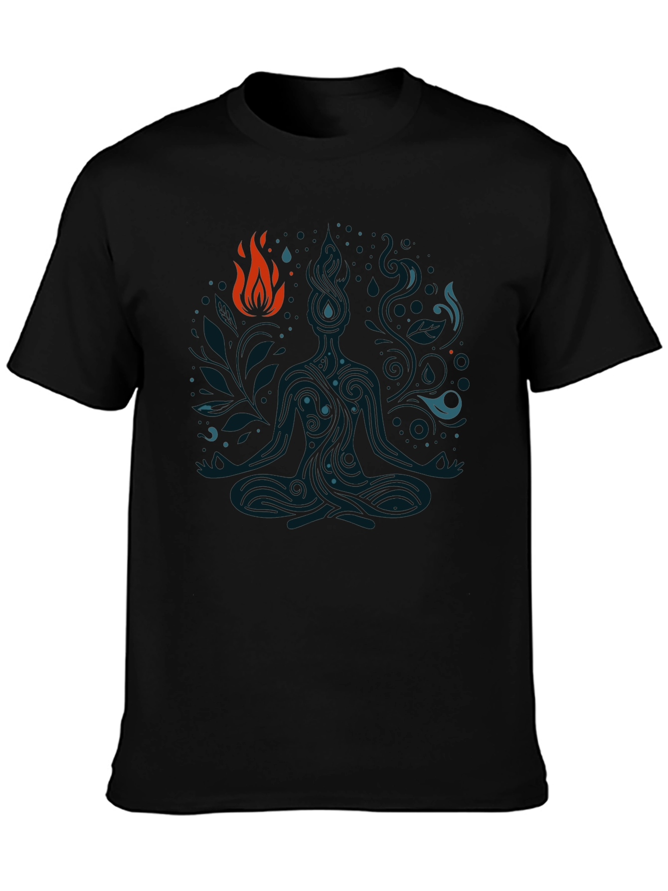 Meditative Elements Graphic Tee