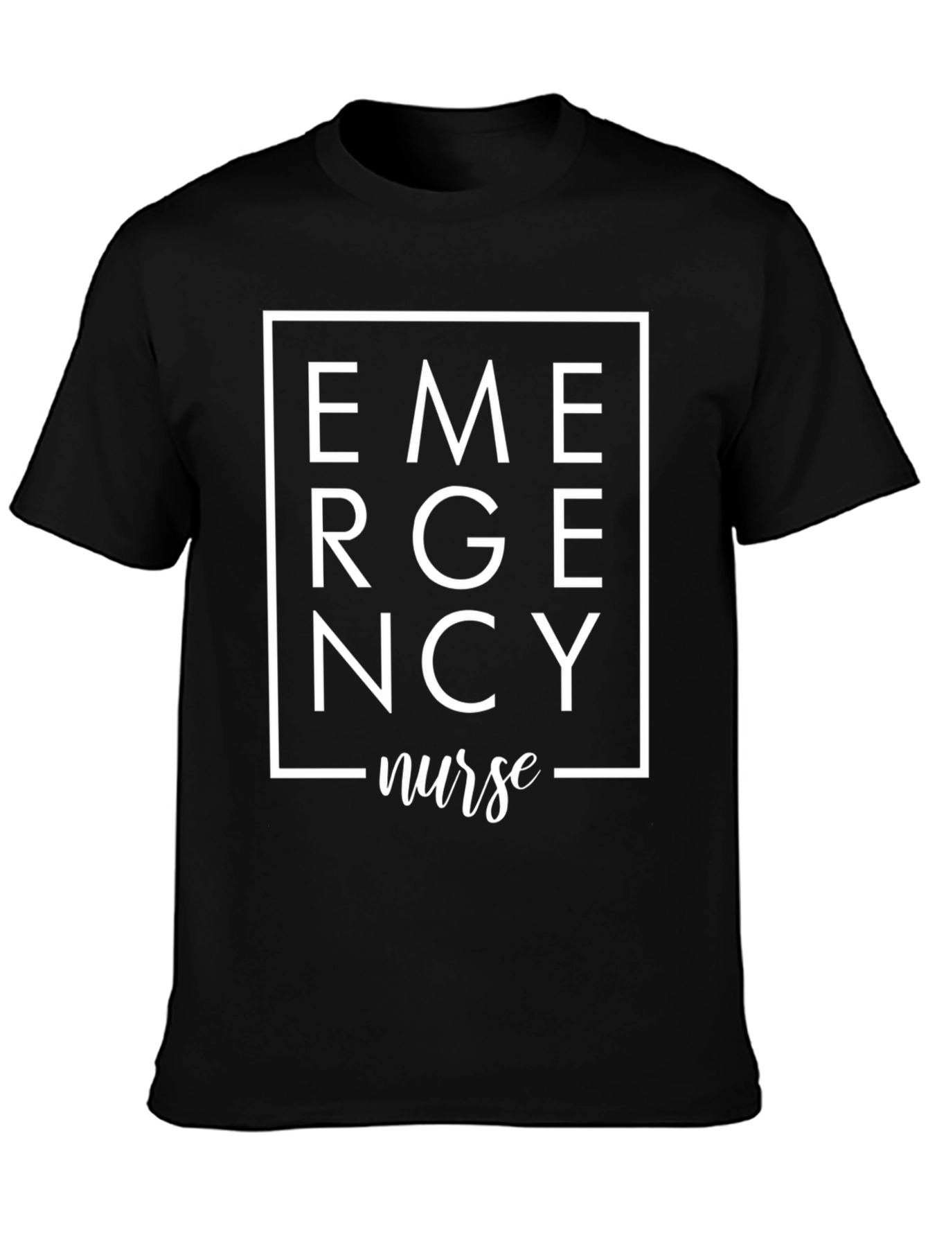 Emergency Nurse Graphic T-Shirt - Stylish Medical Apparel