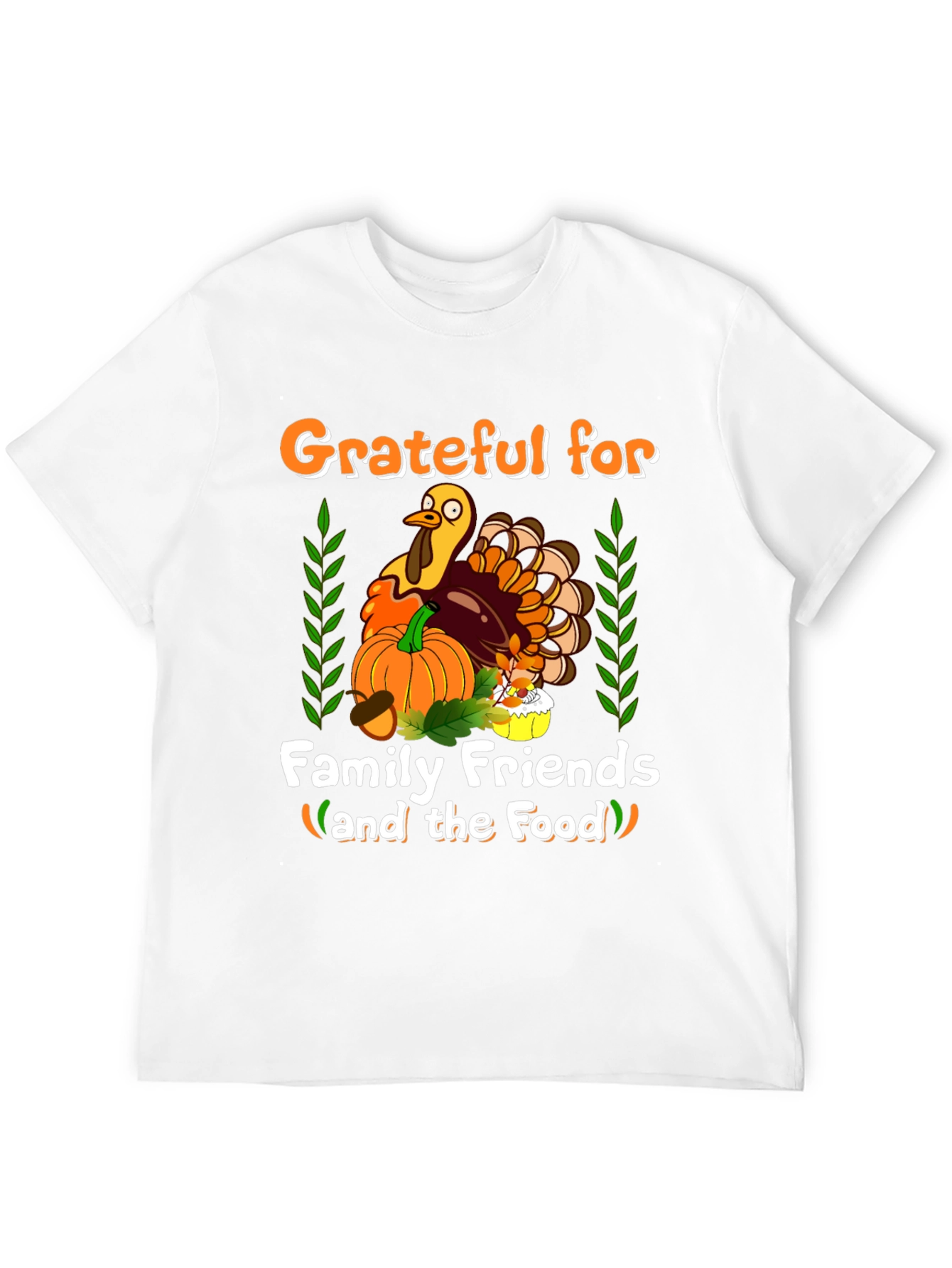 Grateful Thanksgiving Turkey T-Shirt