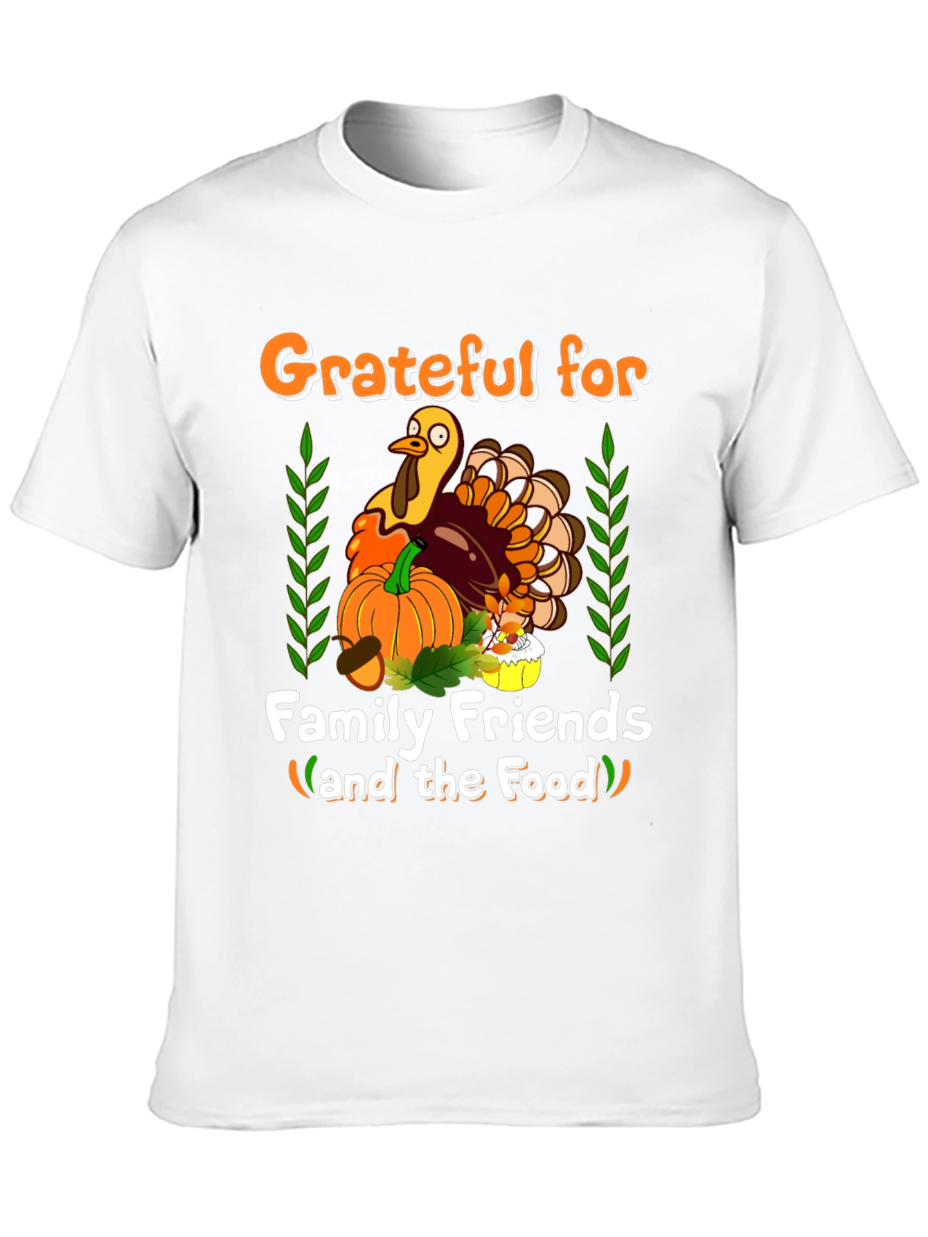 Grateful Thanksgiving Turkey T-Shirt