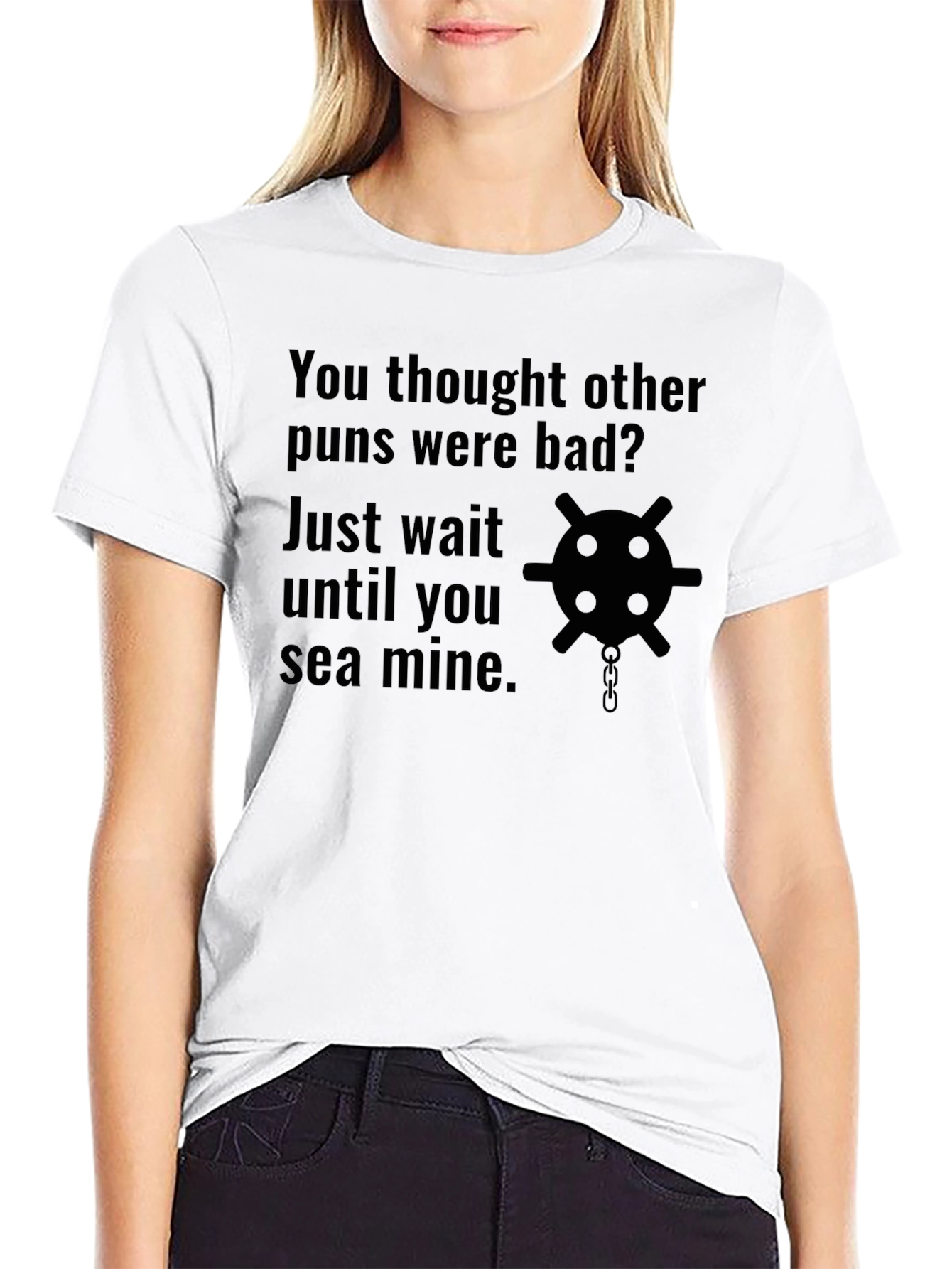 Sea Mine Pun T-Shirt
