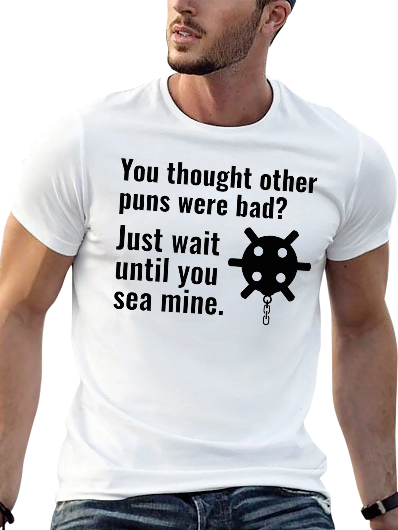 Sea Mine Pun T-Shirt