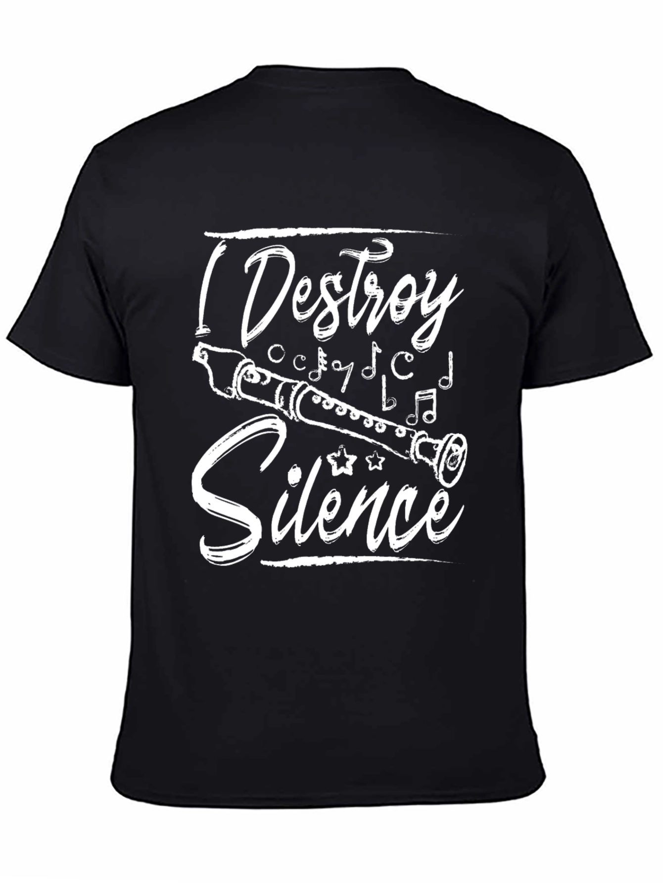 I Destroy Silence T-Shirt - Music Lover Tee