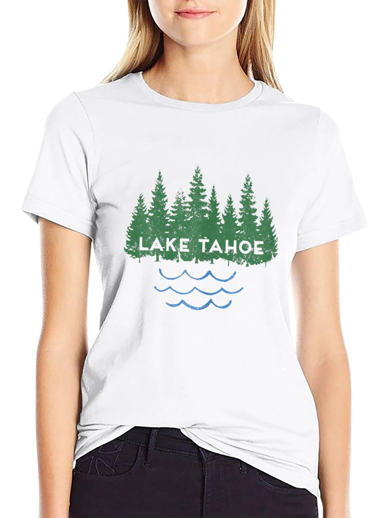 Lake Tahoe Graphic Tee - Nature Inspired