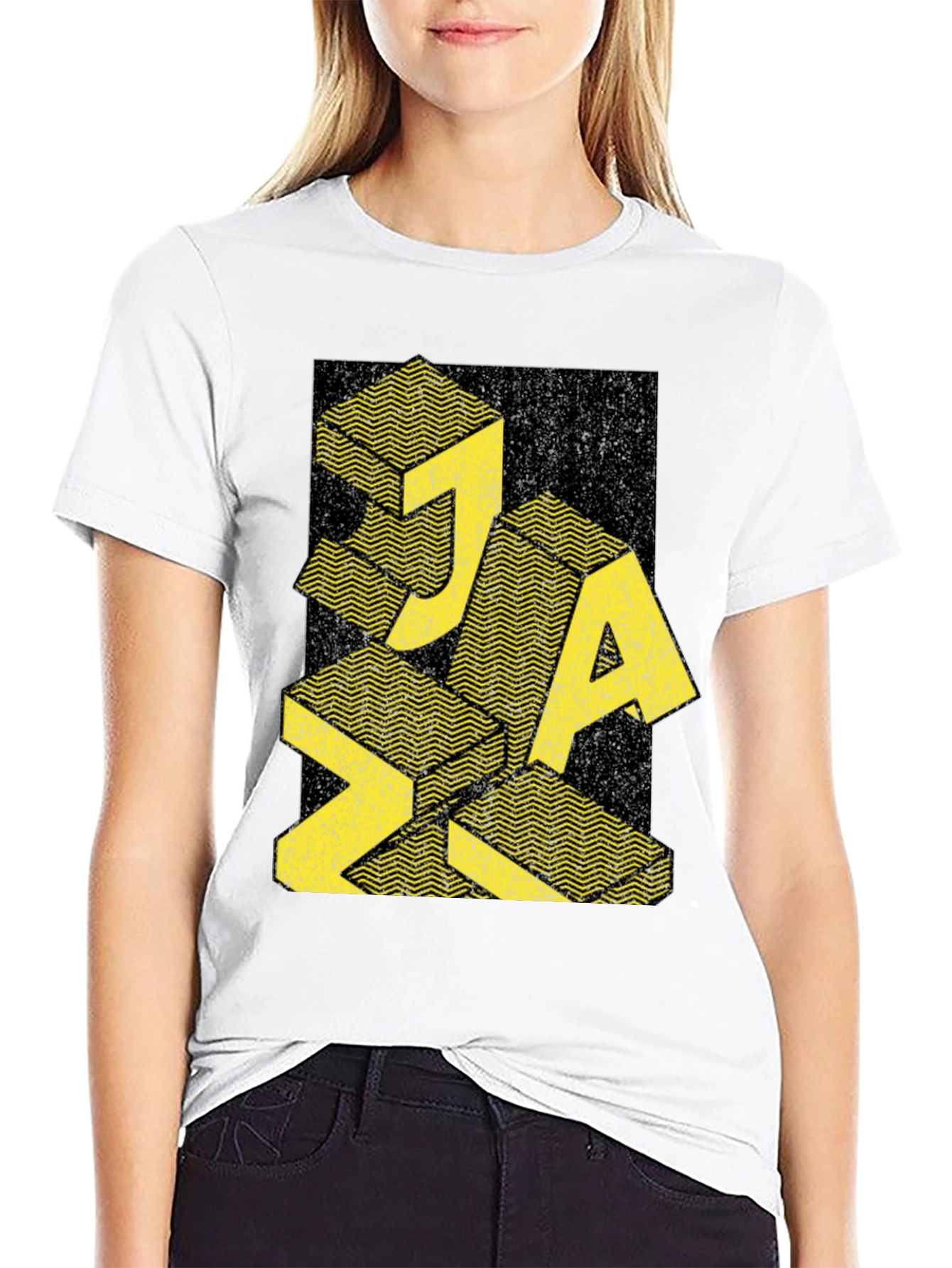 Abstract Graphic Print Mens T-Shirt