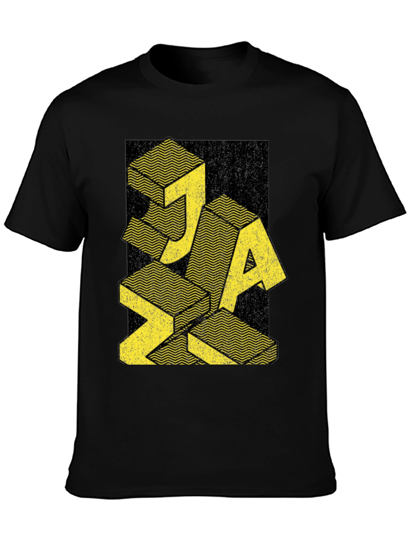Abstract Graphic Print Mens T-Shirt