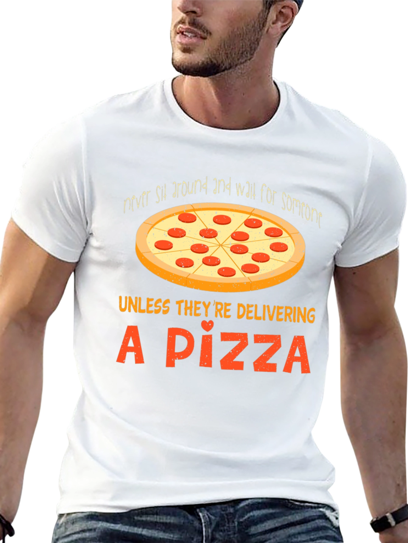Pizza Lover T-Shirt Funny Delivery Tee