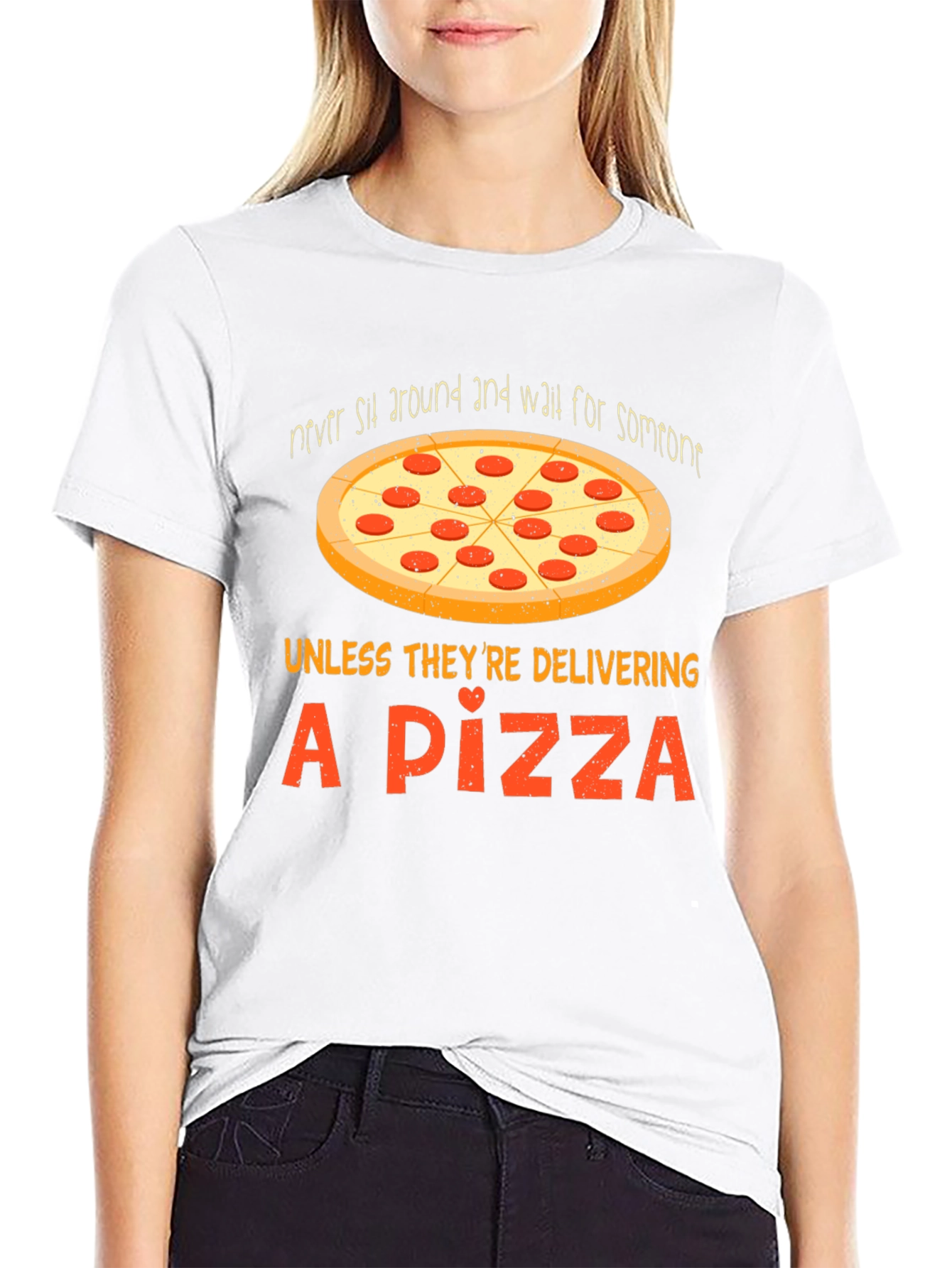Pizza Lover T-Shirt Funny Delivery Tee