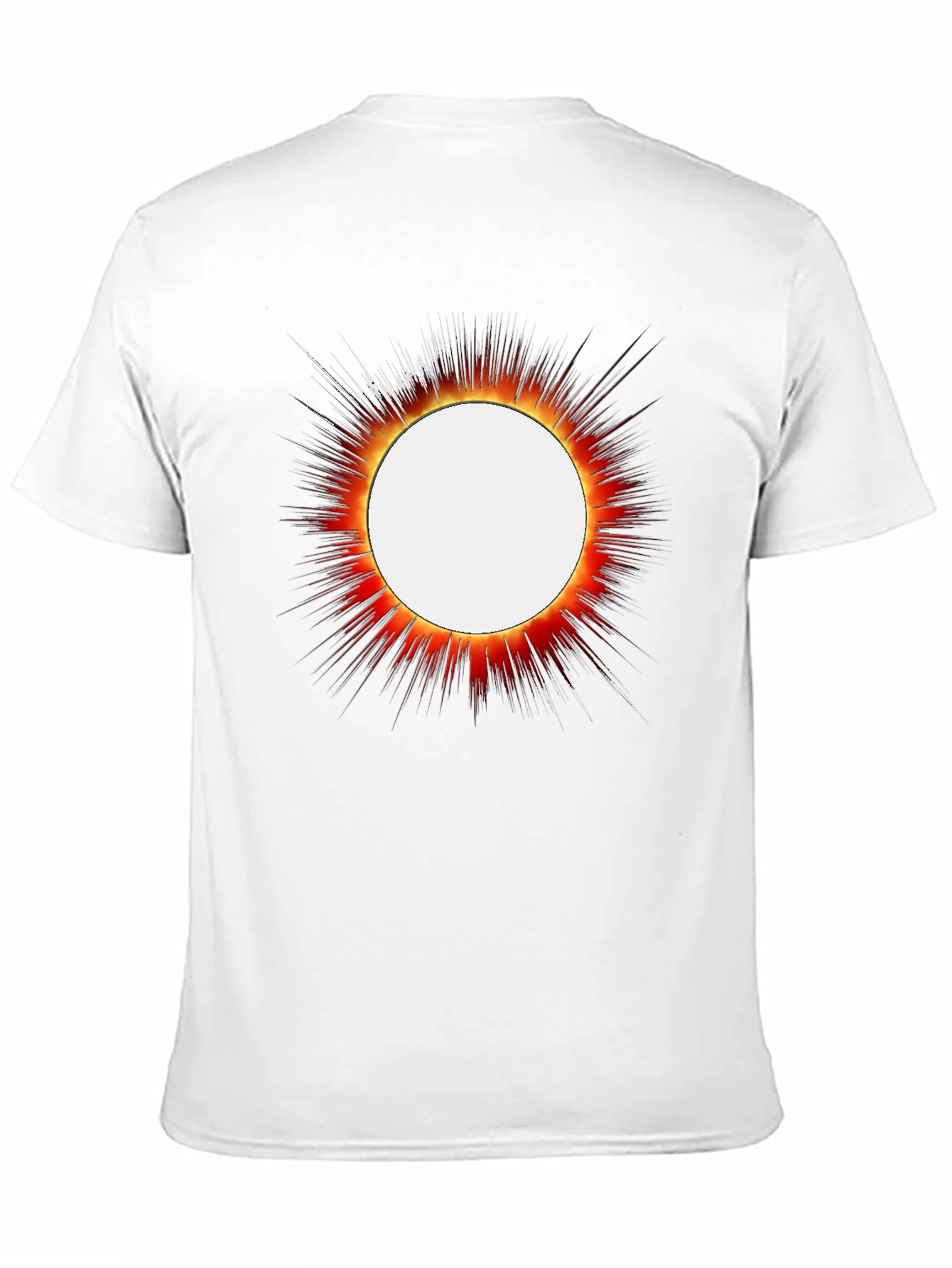 Eclipse Graphic T-Shirt - Bold Solar Design