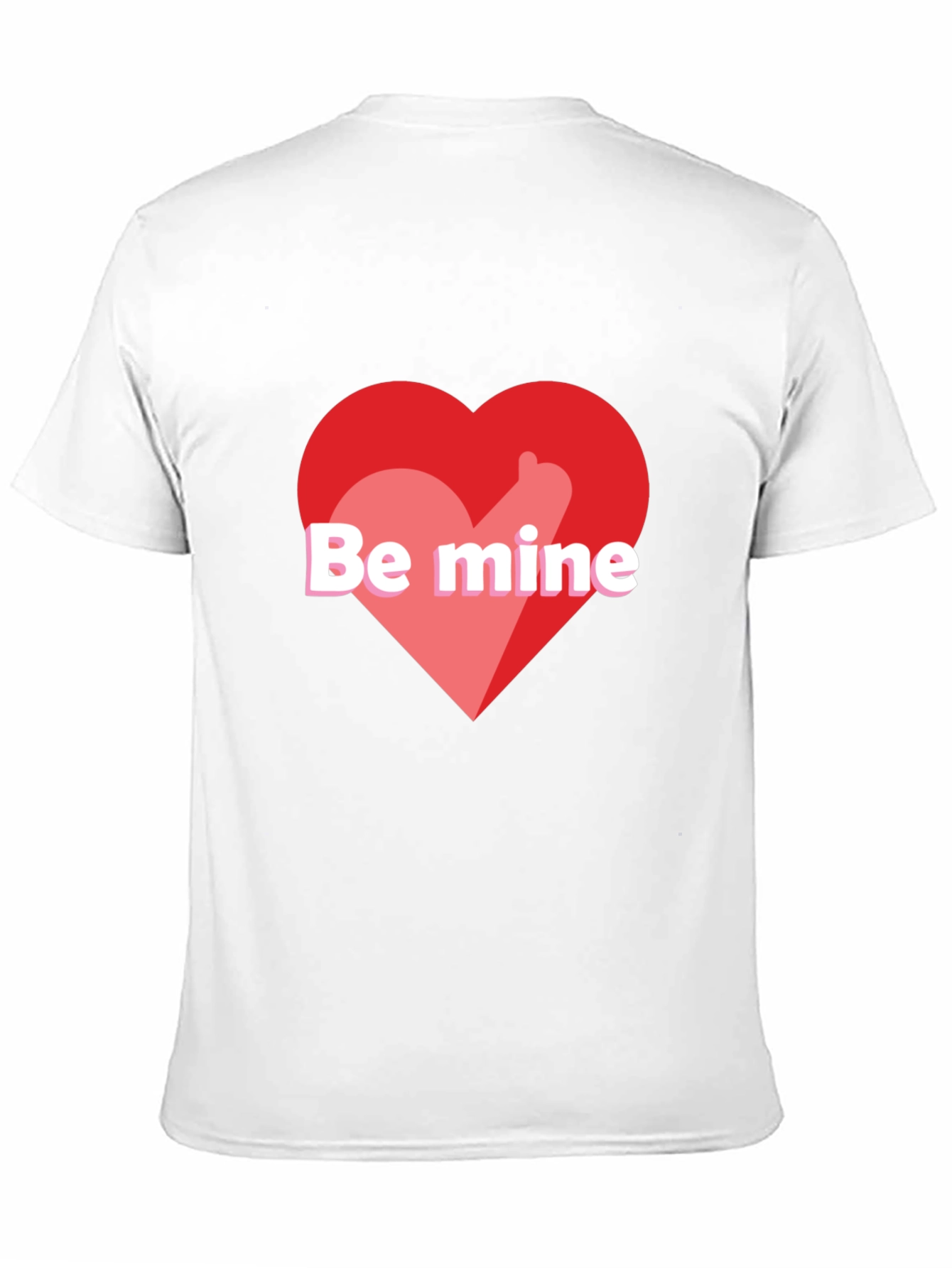 Be Mine Heart Graphic Tee - Valentines Day Gift
