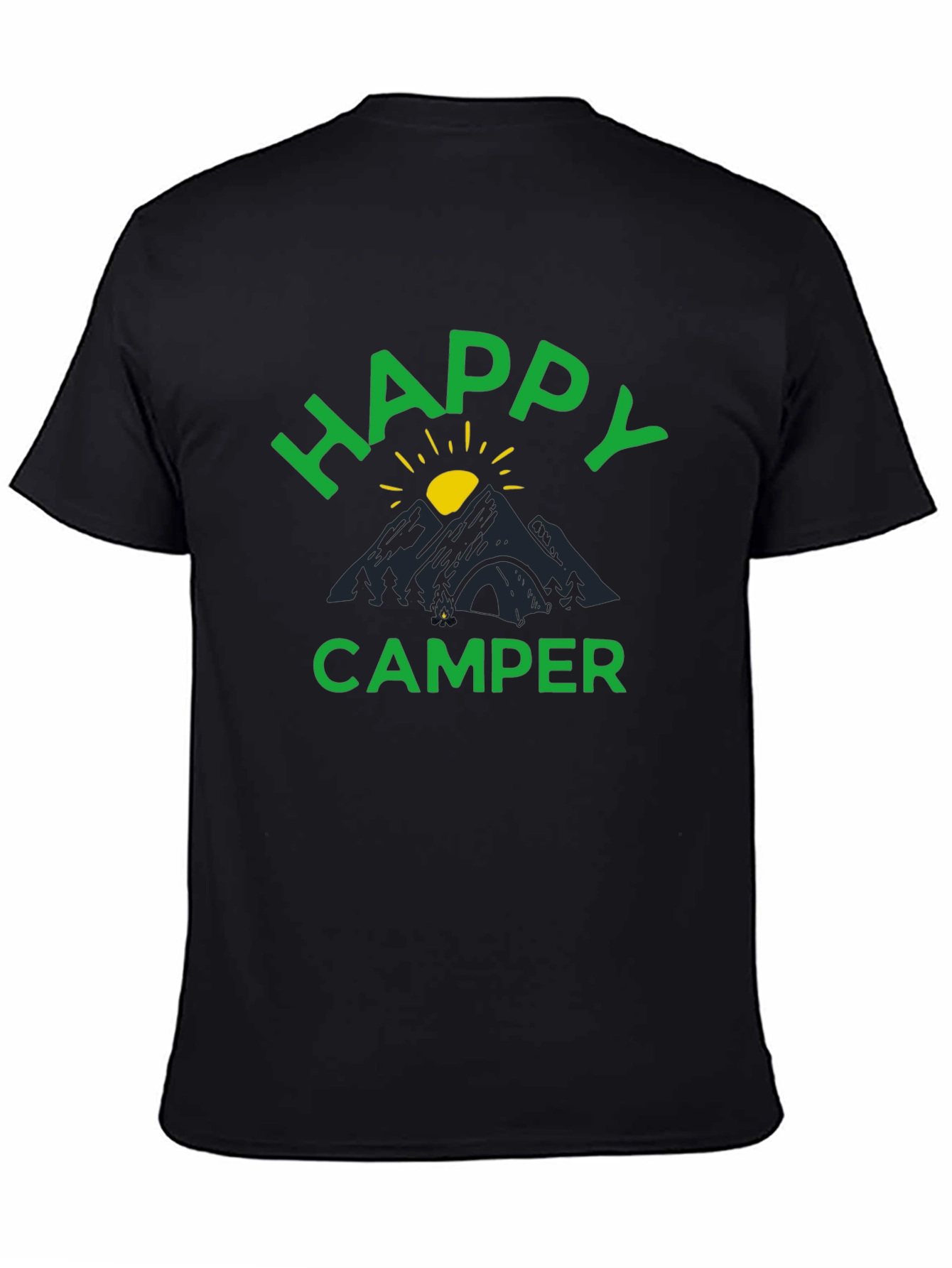 Happy Camper Graphic Tee - Mountain Adventure