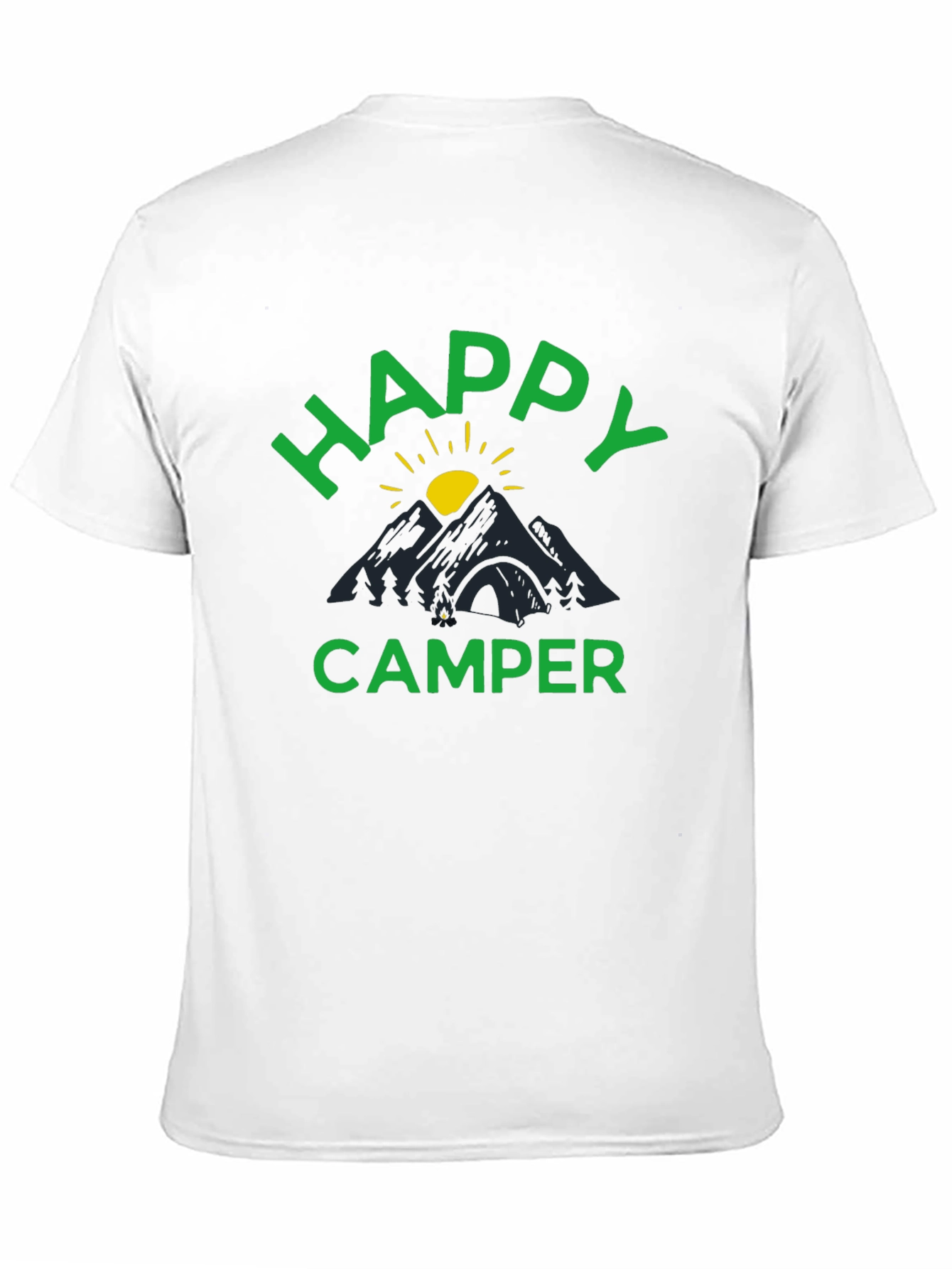 Happy Camper Graphic Tee - Mountain Adventure