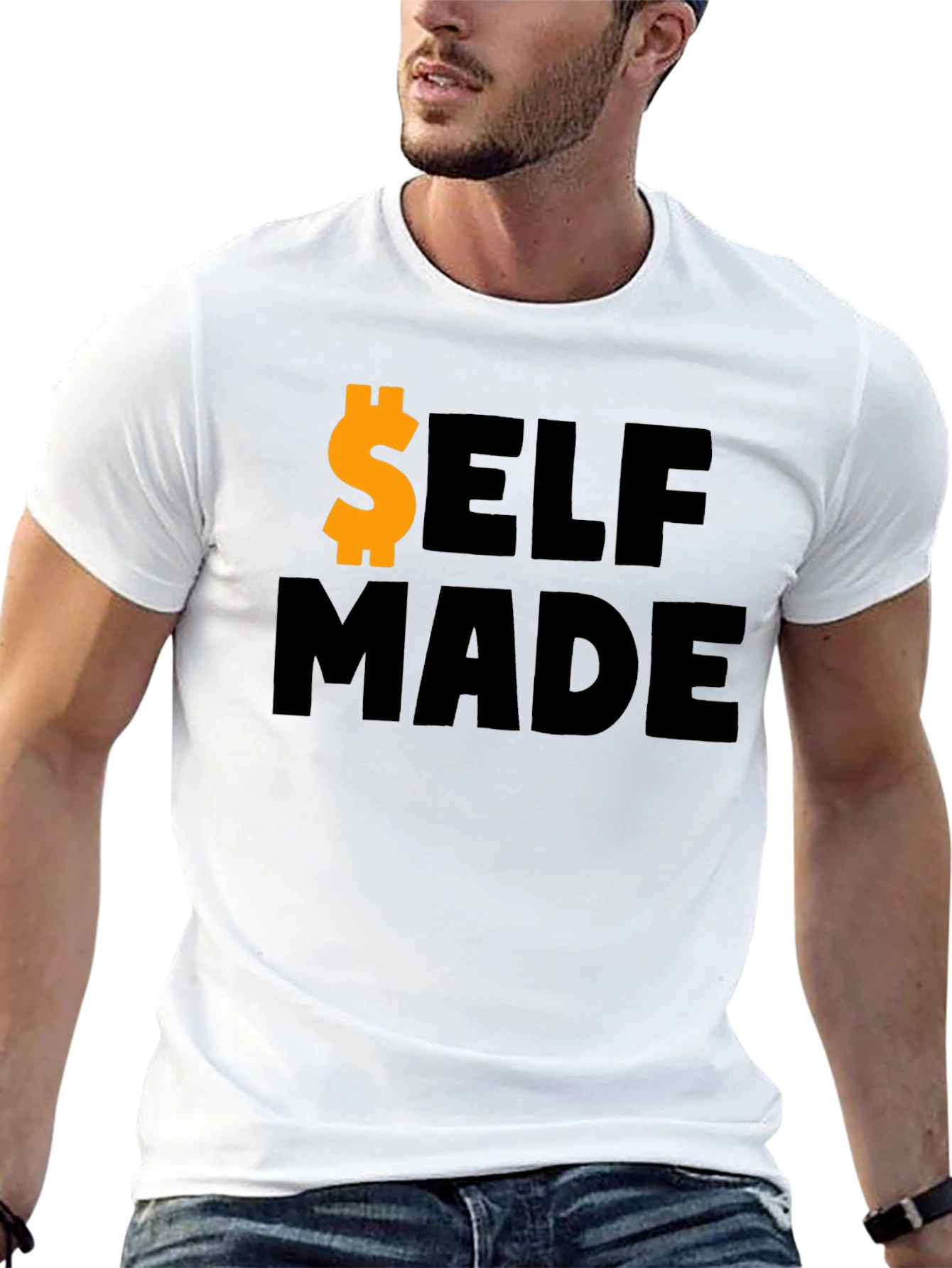 Self Made Graphic Tee - Motivational Shirt