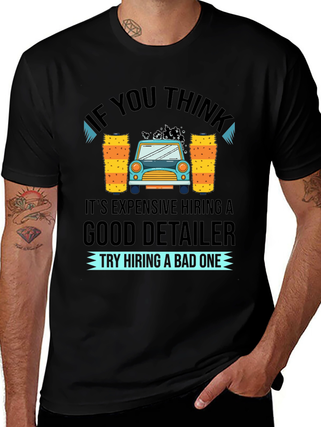 Car Detailer T-Shirt - Funny Car Wash Gift
