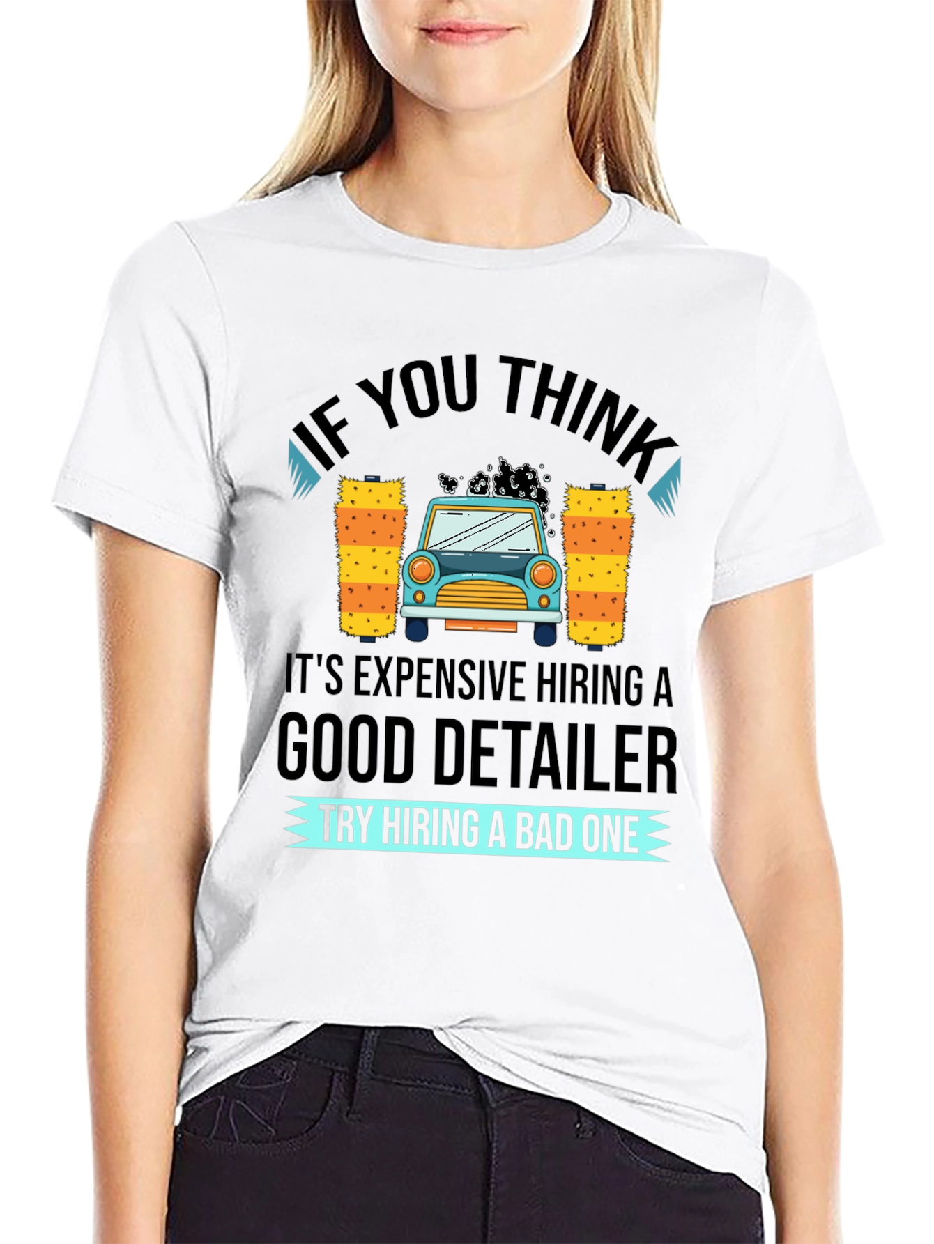 Car Detailer T-Shirt - Funny Car Wash Gift