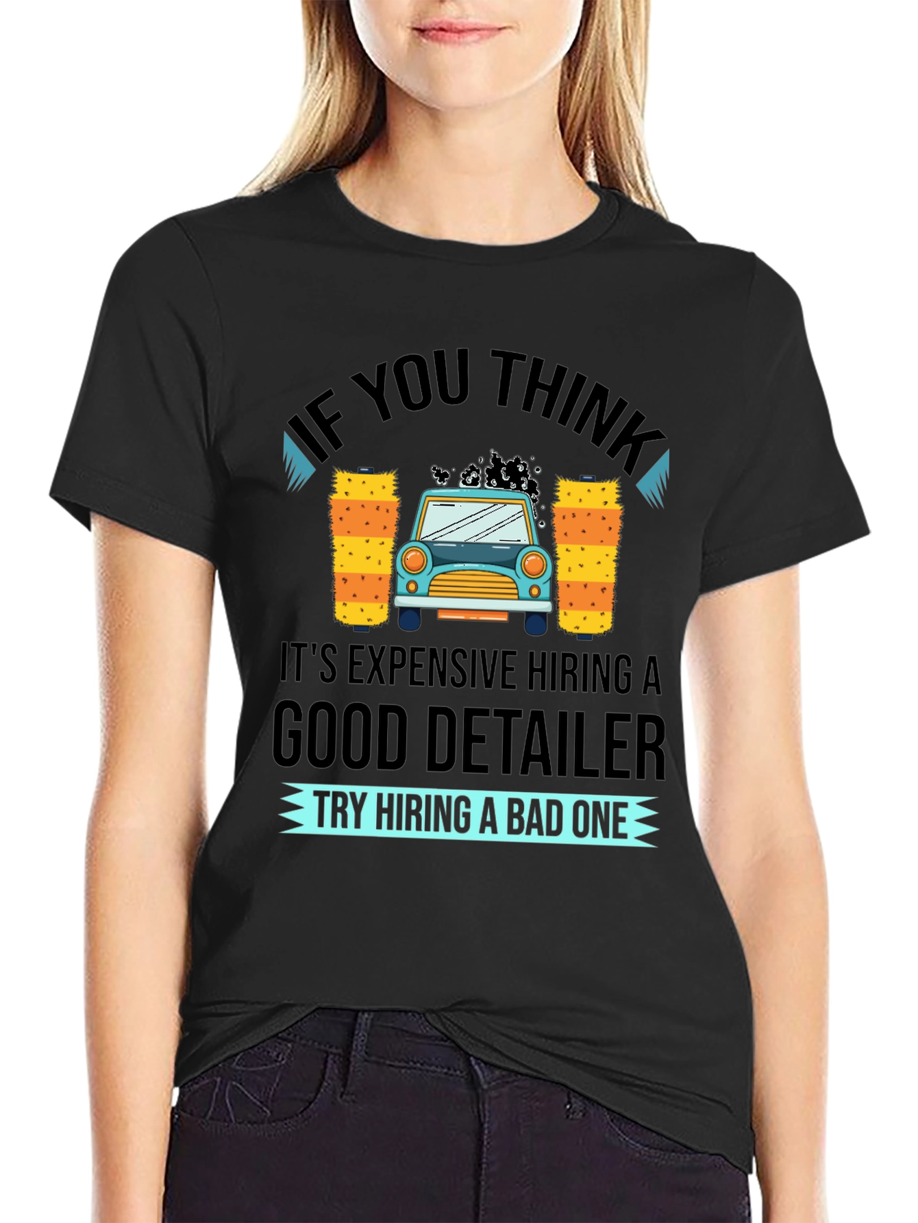 Car Detailer T-Shirt - Funny Car Wash Gift