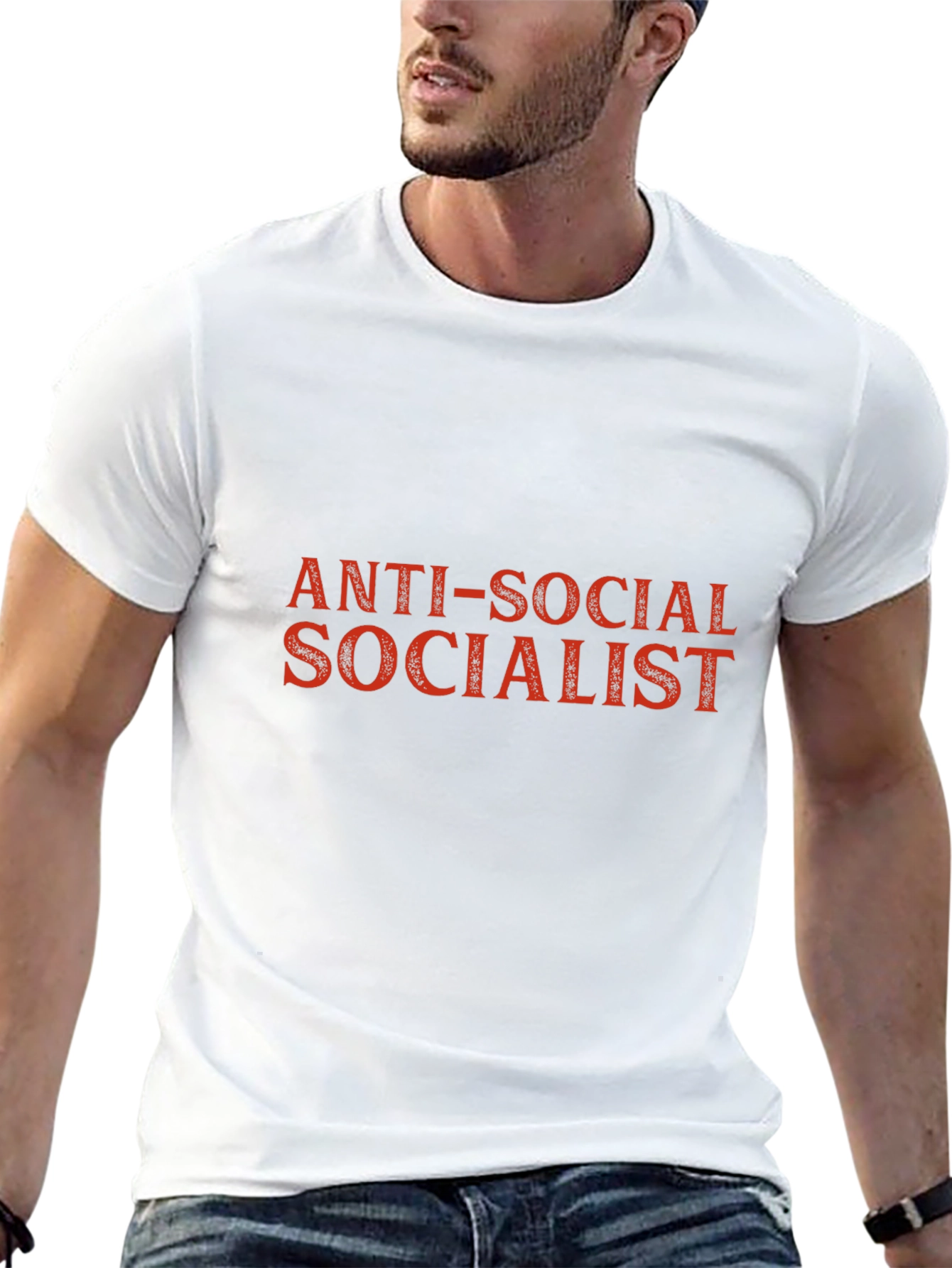 Anti-Social Socialist Graphic Tee - Black