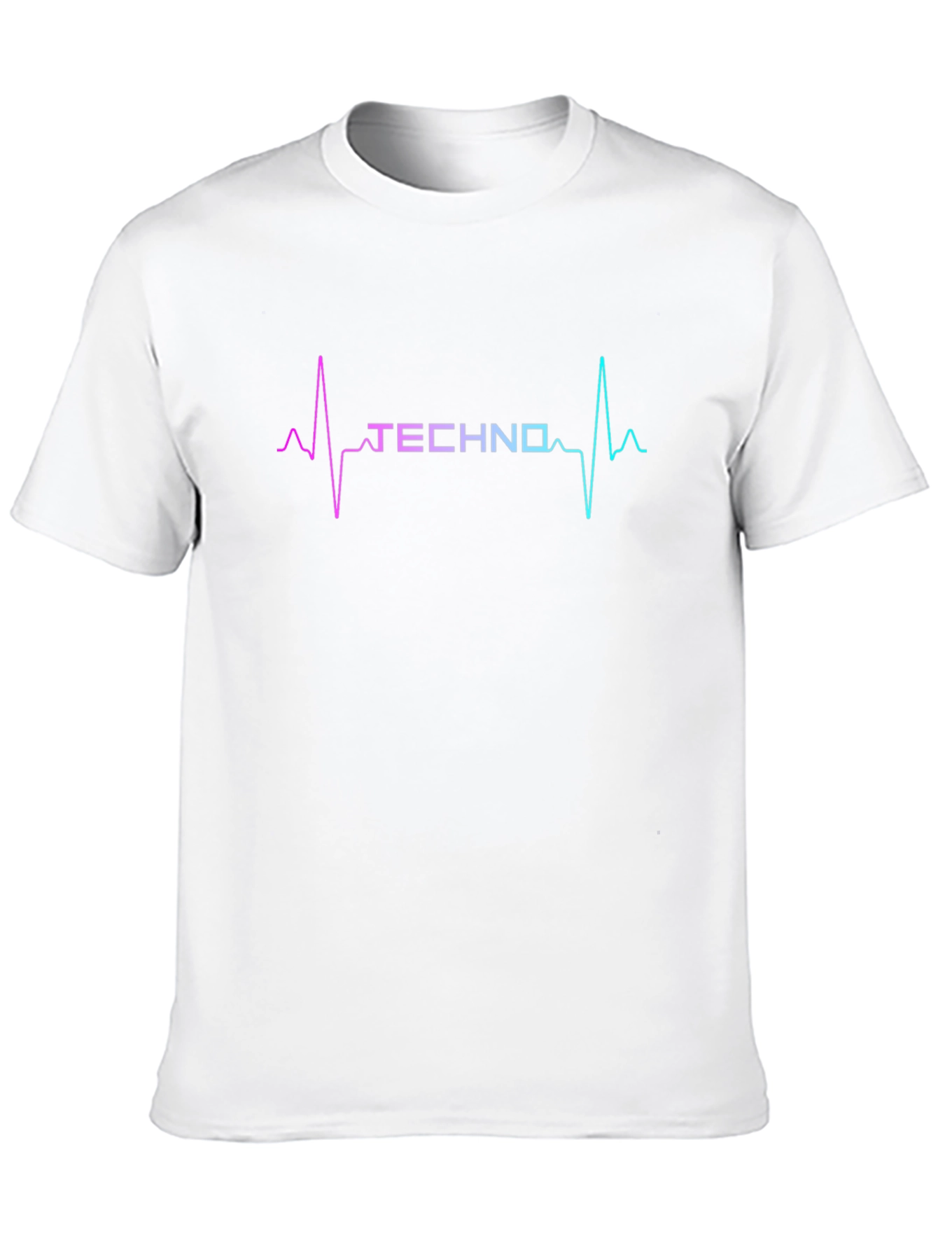 Techno Heartbeat T-Shirt - Rave Music Lover