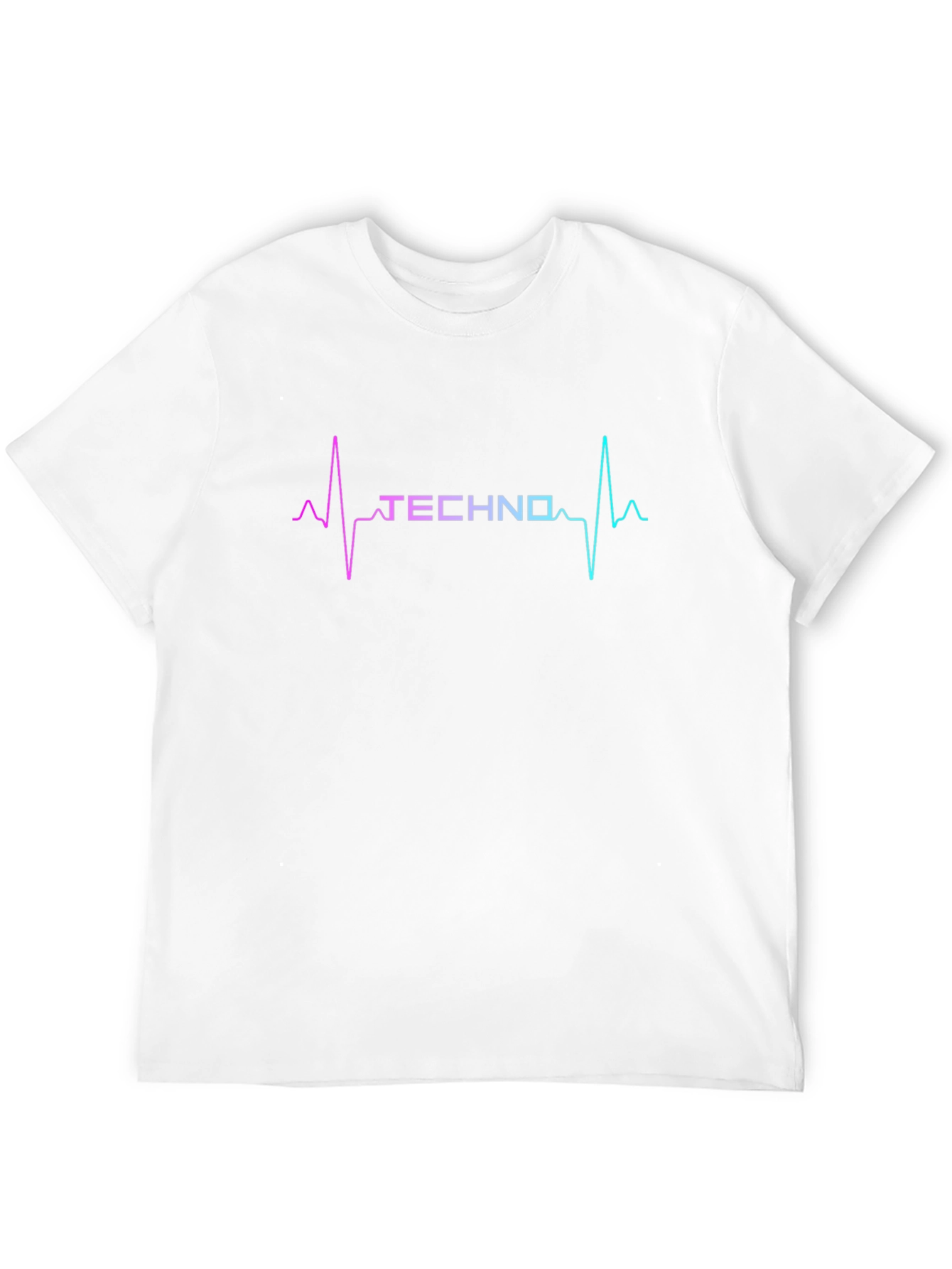 Techno Heartbeat T-Shirt - Rave Music Lover