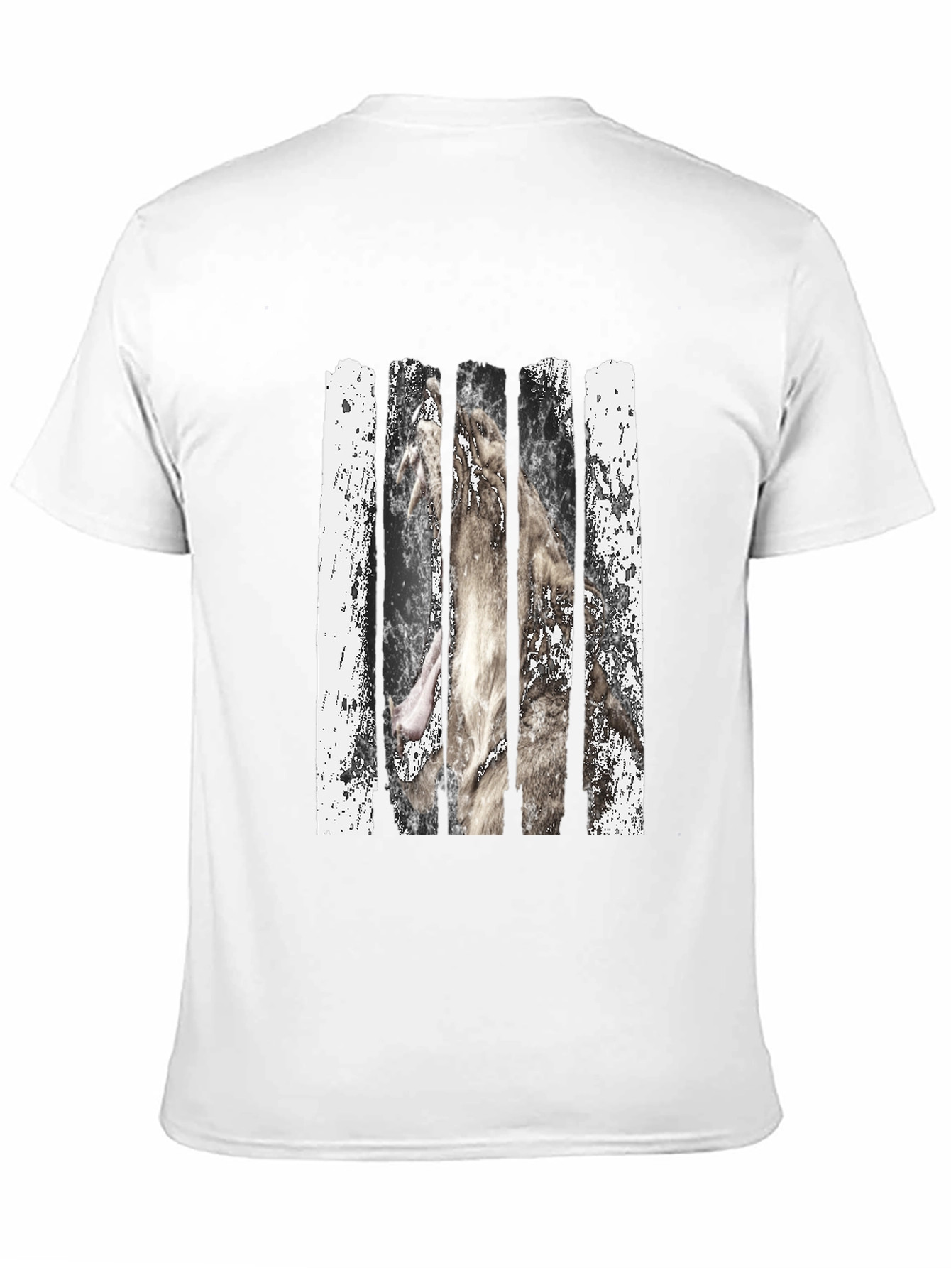 Wolf Behind Bars Graphic Tee