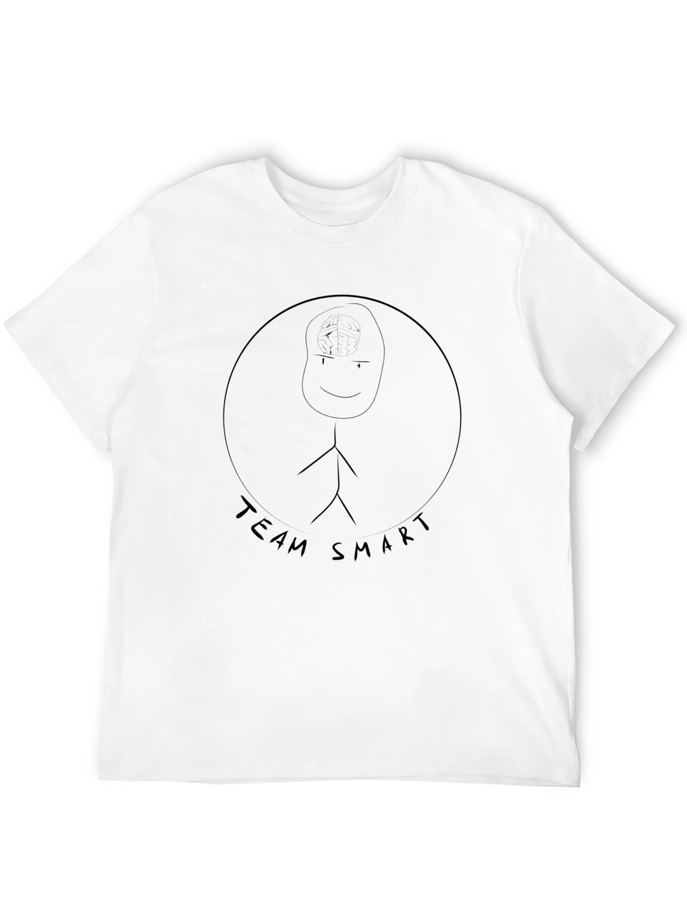 Team Smart T-Shirt - Black Cotton Blend