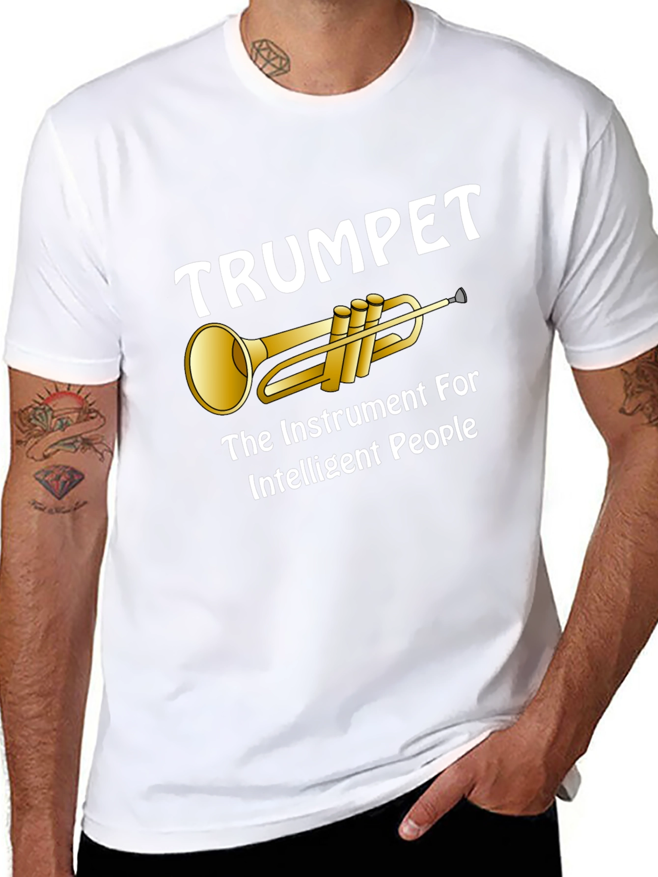 Trumpet Instrument for Intelligent People T-Shirt