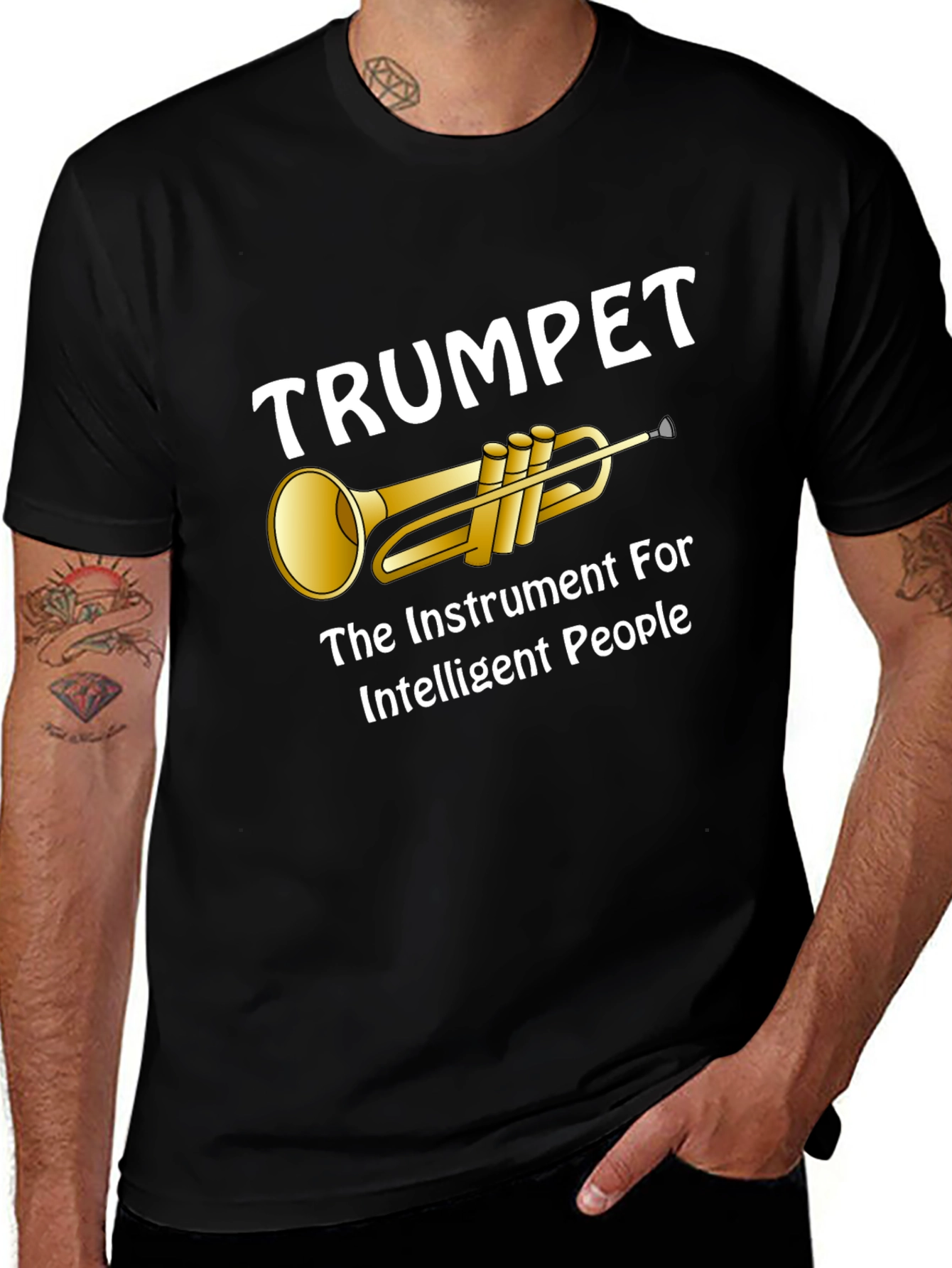 Trumpet Instrument for Intelligent People T-Shirt