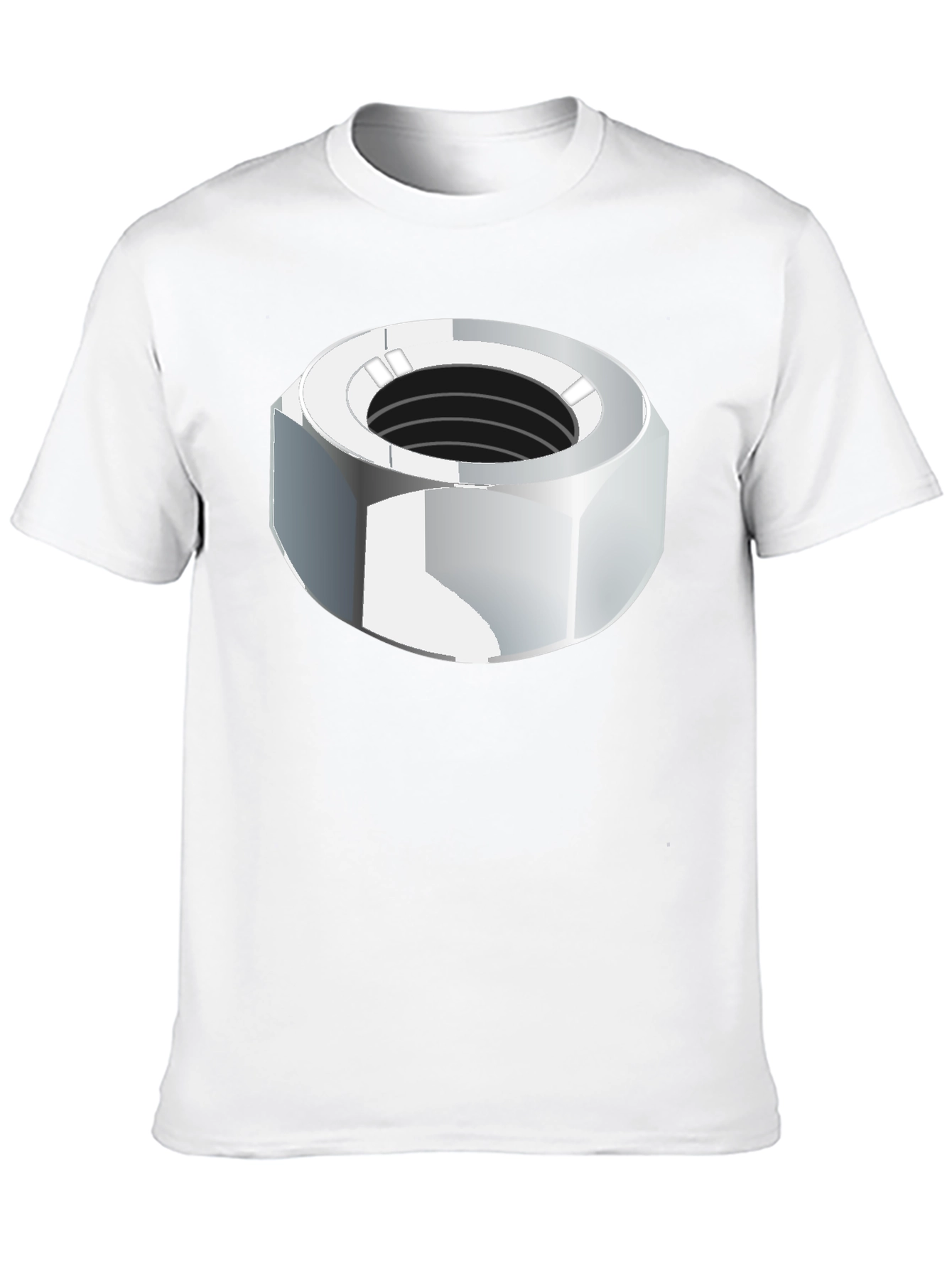 Nut Graphic T-Shirt - Black Cotton Tee