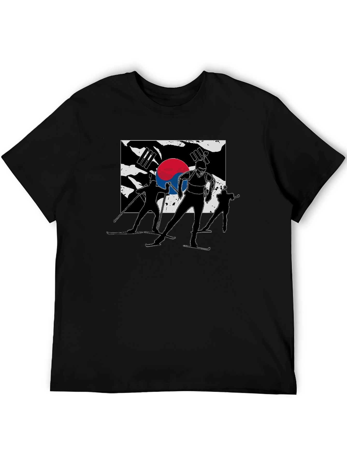 Korea Ski Team T-Shirt - Black