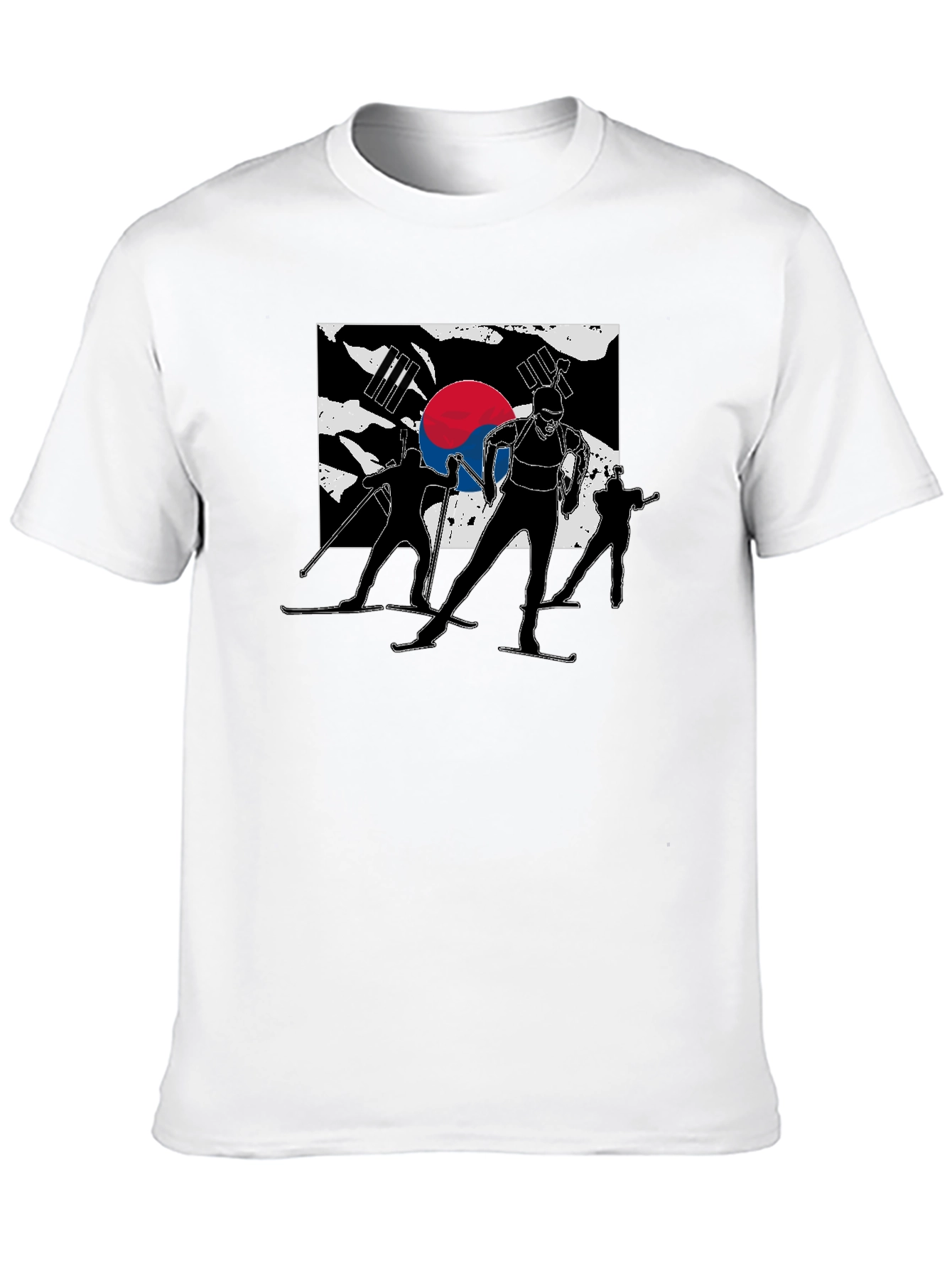 Korea Ski Team T-Shirt - Black