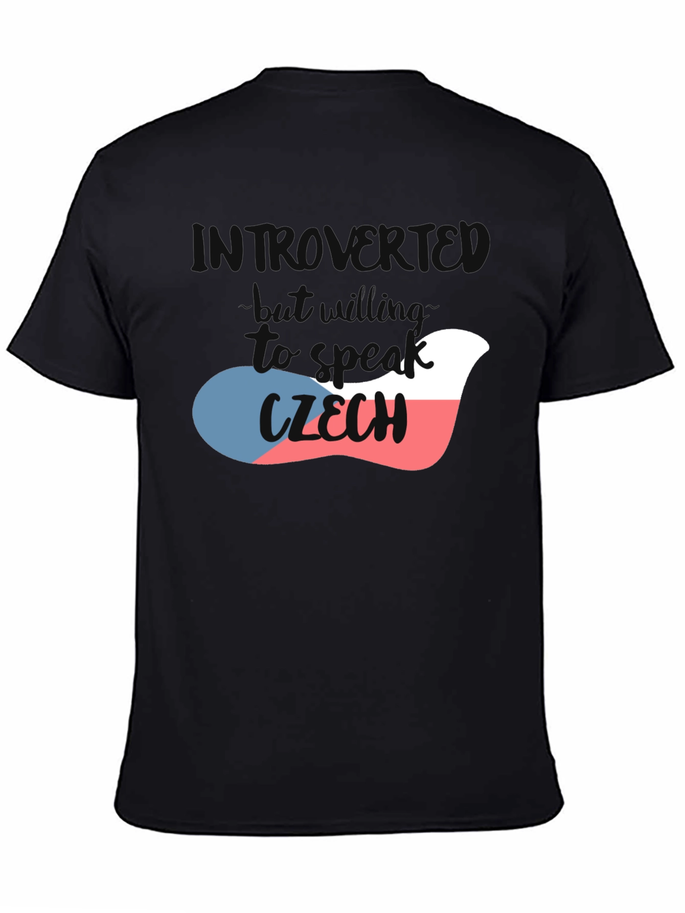 Introvert Czech T-Shirt - Funny Graphic Tee