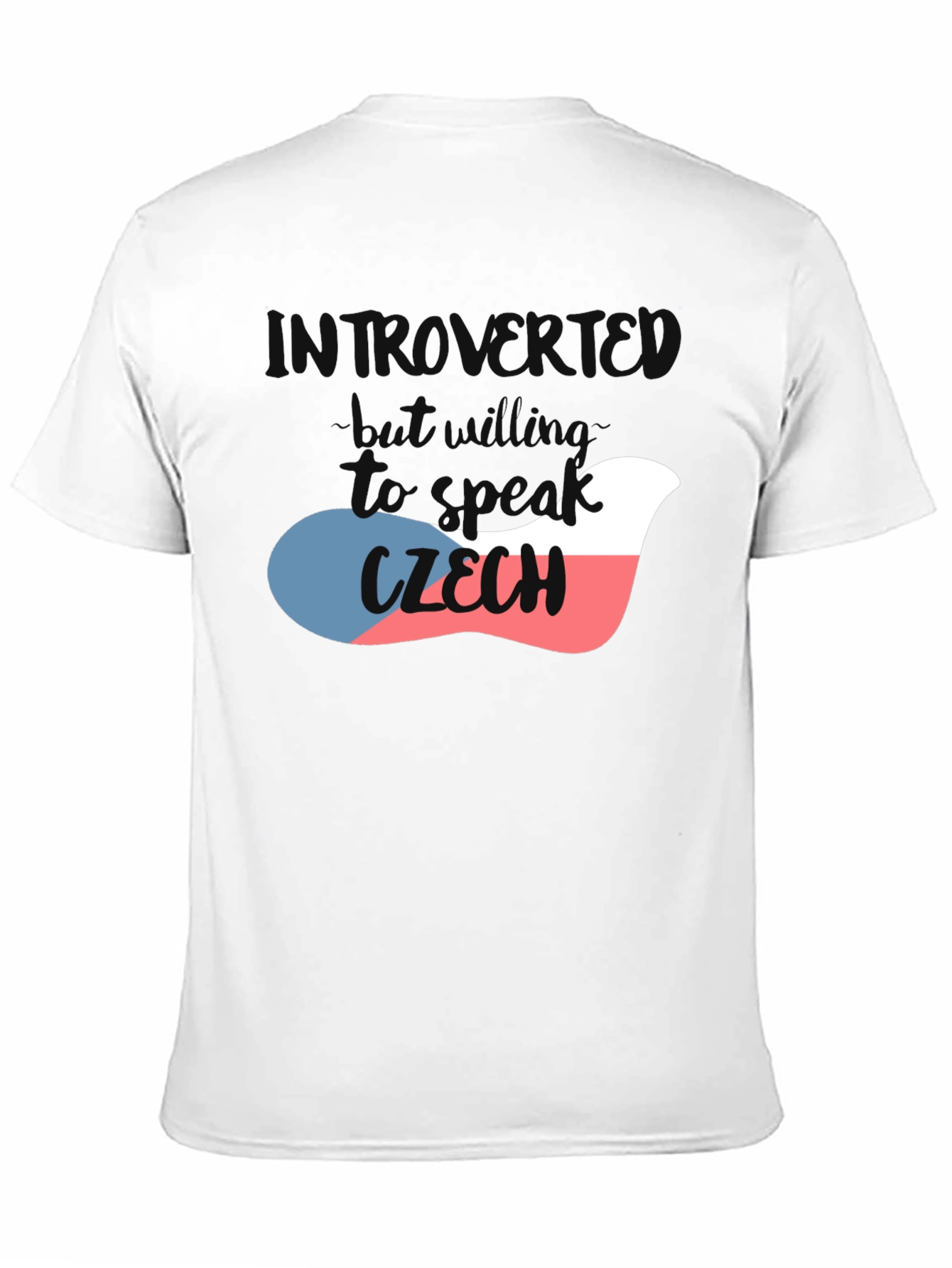 Introvert Czech T-Shirt - Funny Graphic Tee