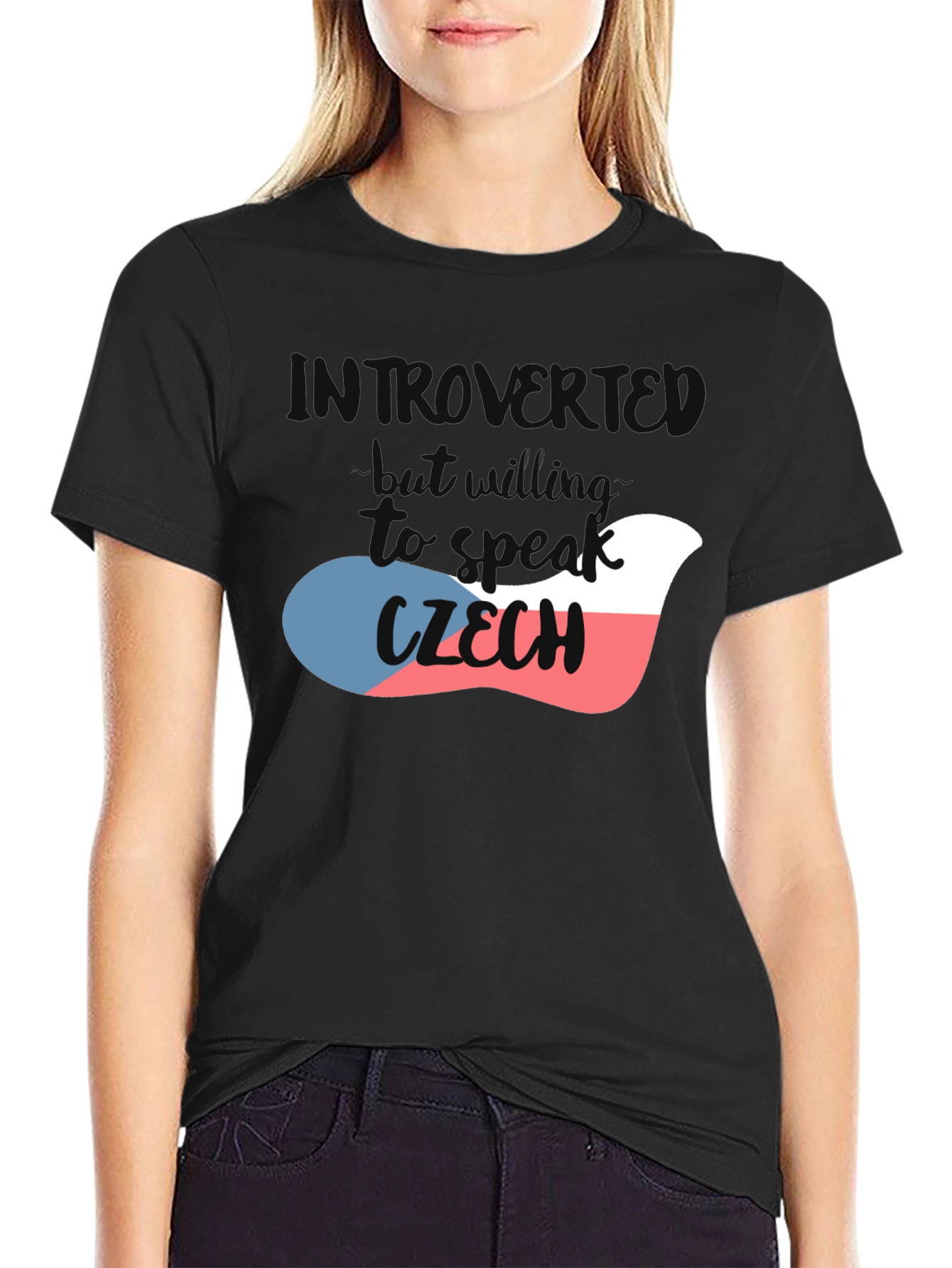 Introvert Czech T-Shirt - Funny Graphic Tee