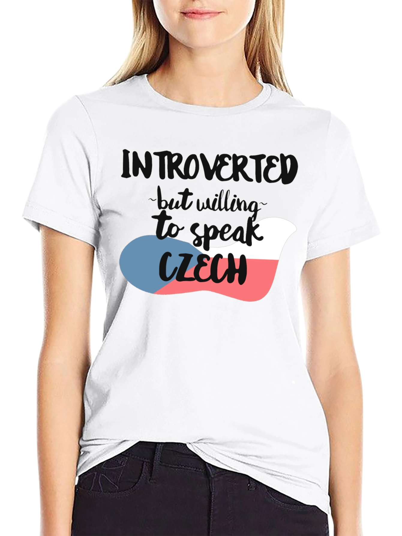 Introvert Czech T-Shirt - Funny Graphic Tee