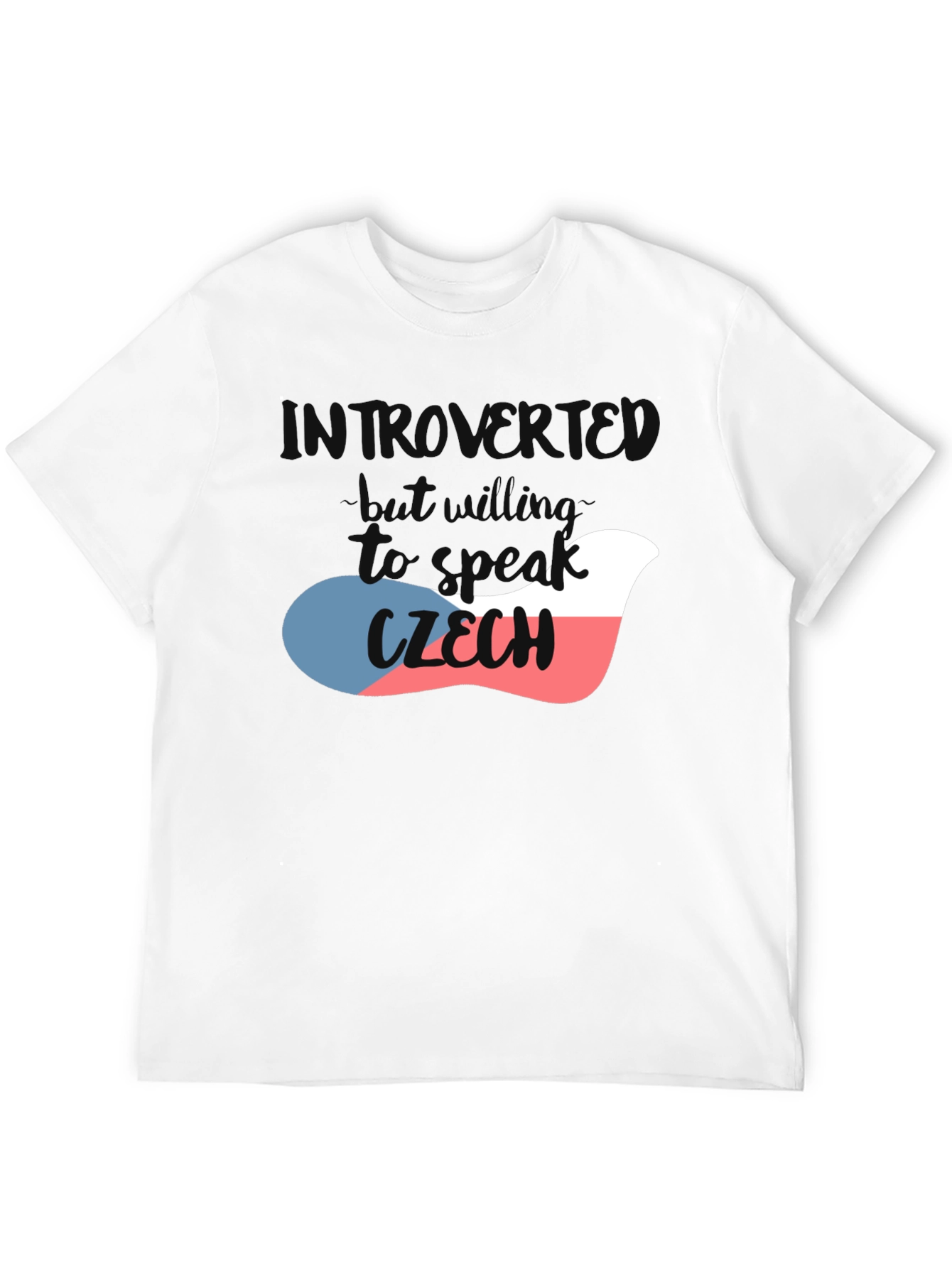 Introvert Czech T-Shirt - Funny Graphic Tee